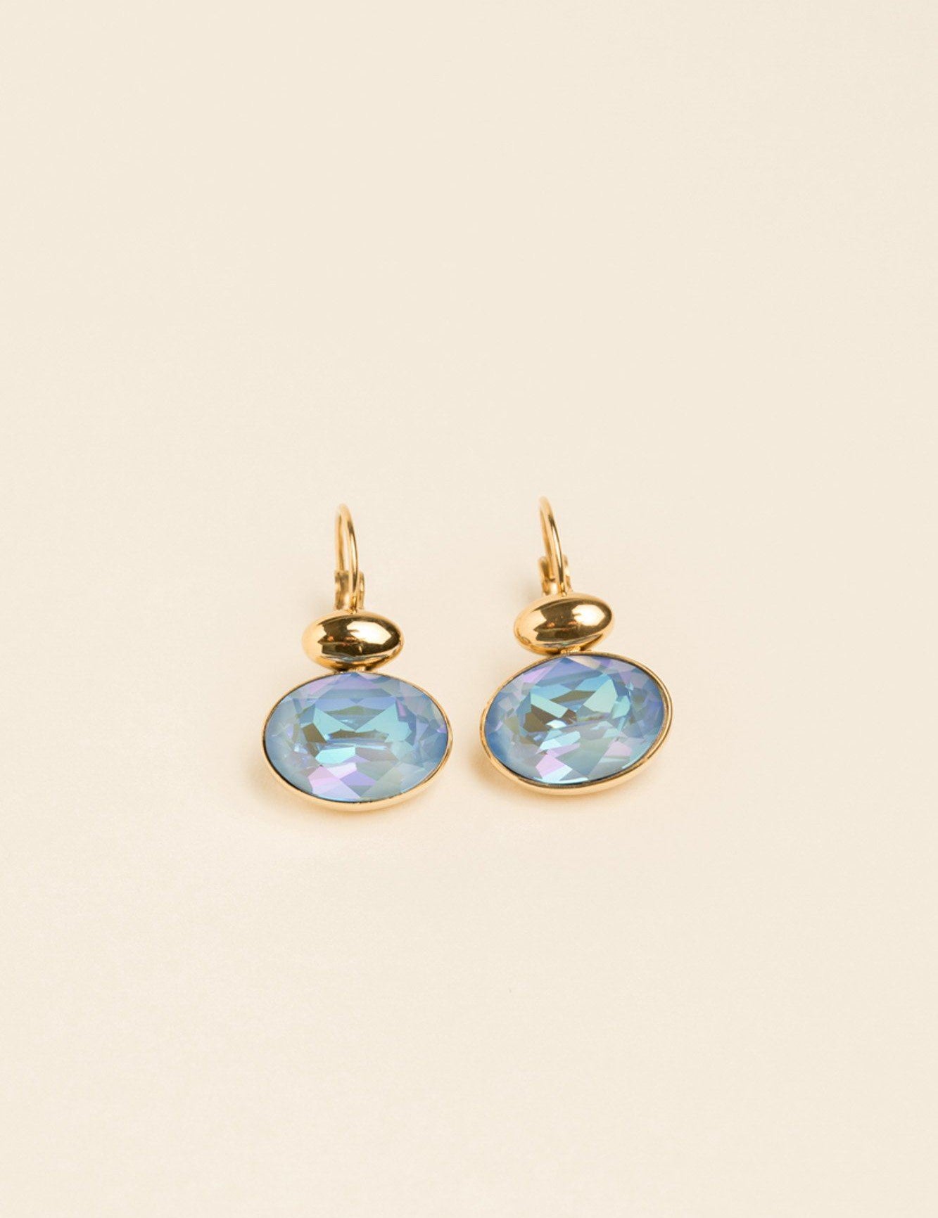 Boucles Vivine Boucles D'oreilles Bohm Paris bleu glacé