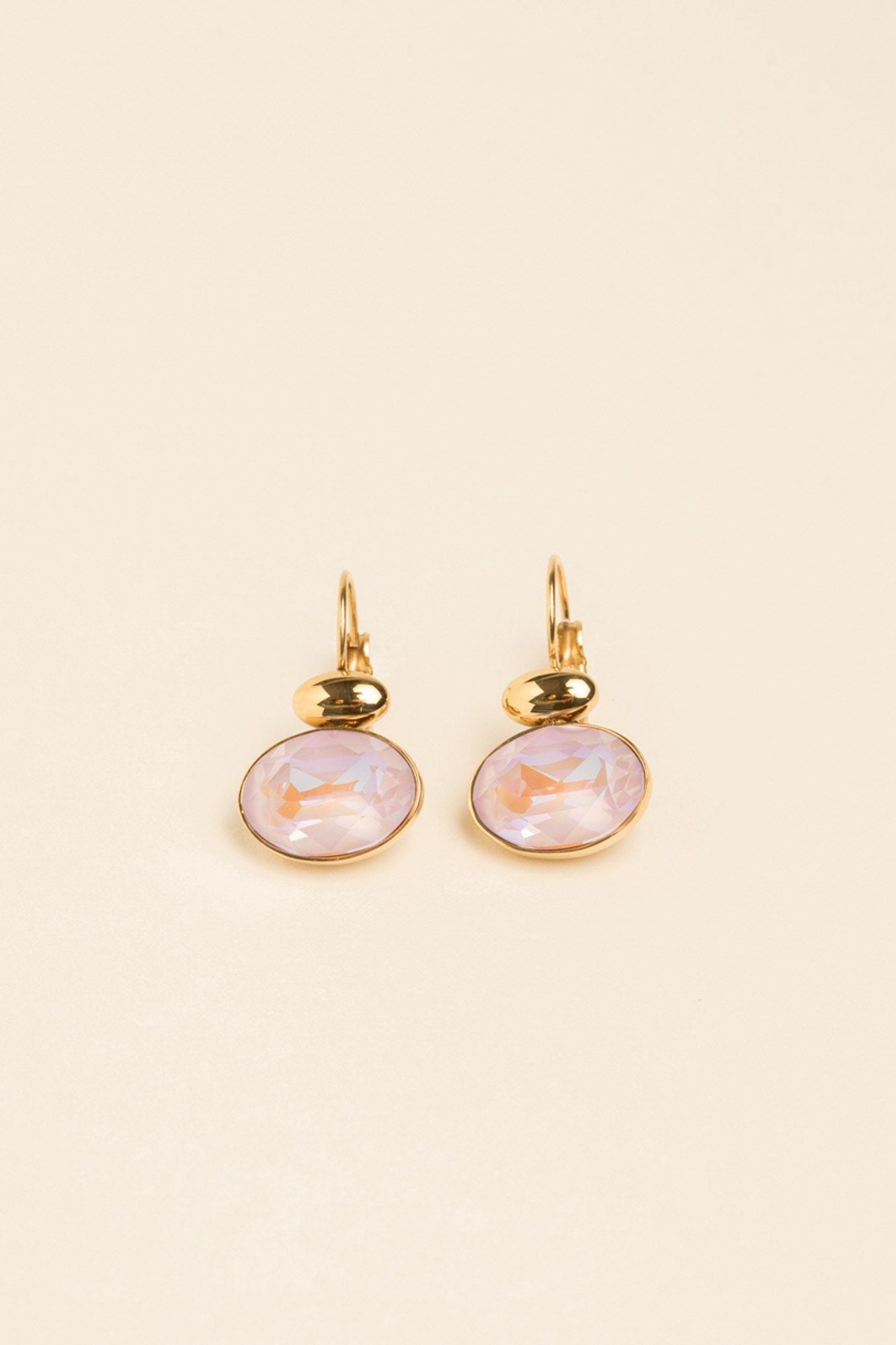 Boucles Vivine Boucles D'oreilles Bohm Paris lavande irisé