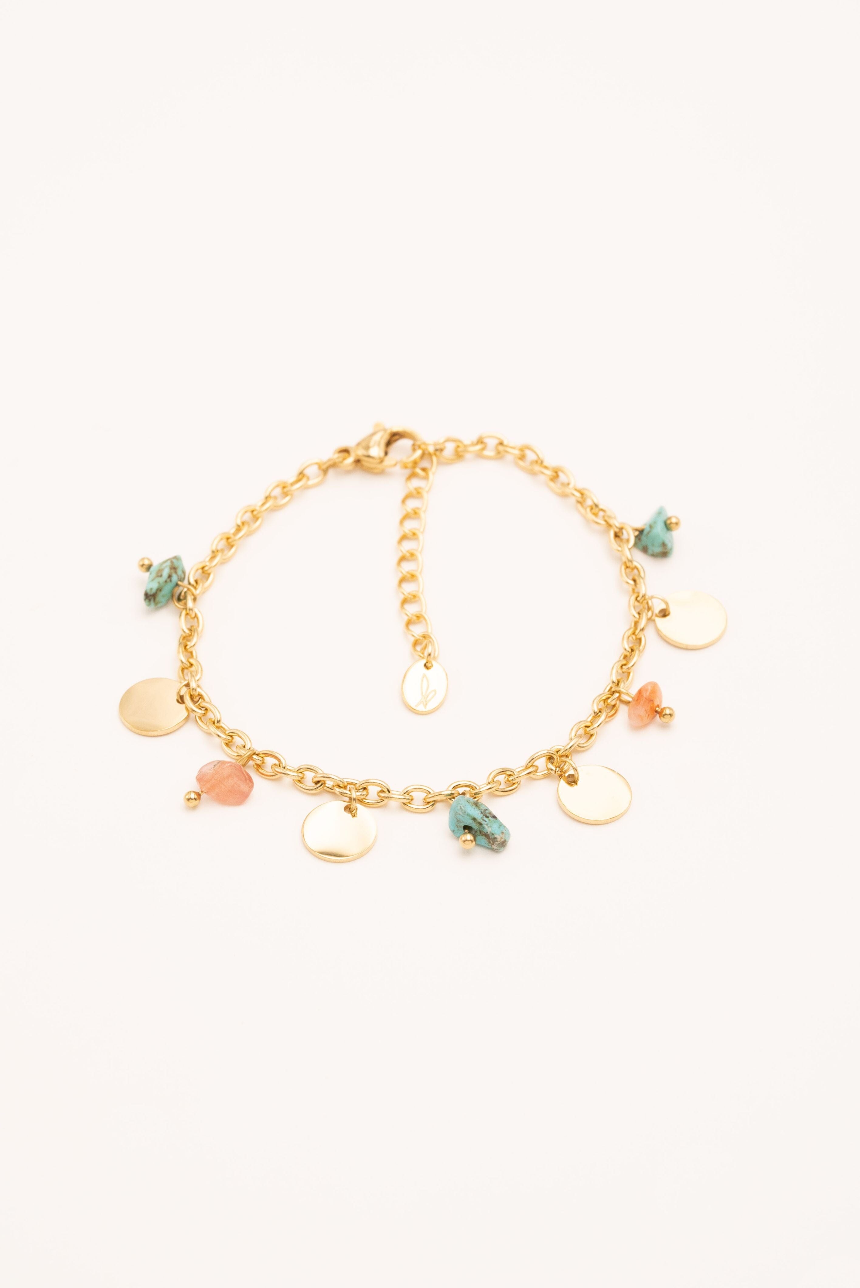 Bracelet Bohm Paris - Albia Bracelets Bohm Paris Howlite bleu 