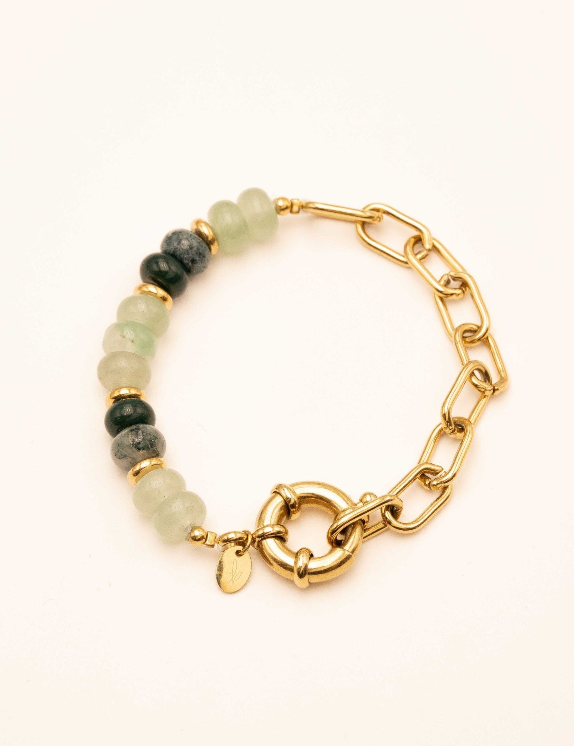 Bracelet Bohm Paris - Austyn Bracelets Bohm Paris Agate verte 