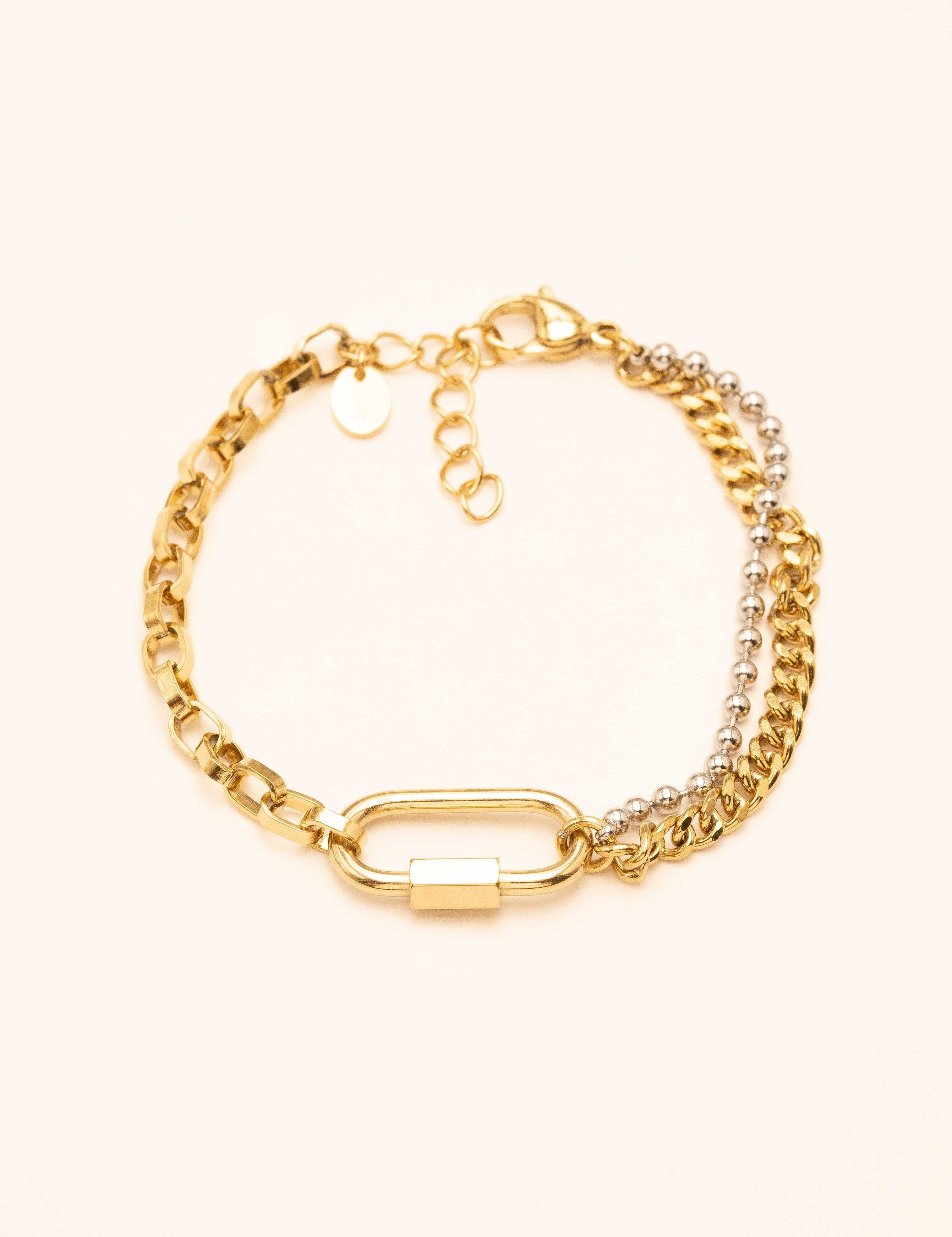Bracelet Bohm Paris - Clyde bracelet Bohm Paris Doré Argenté S 