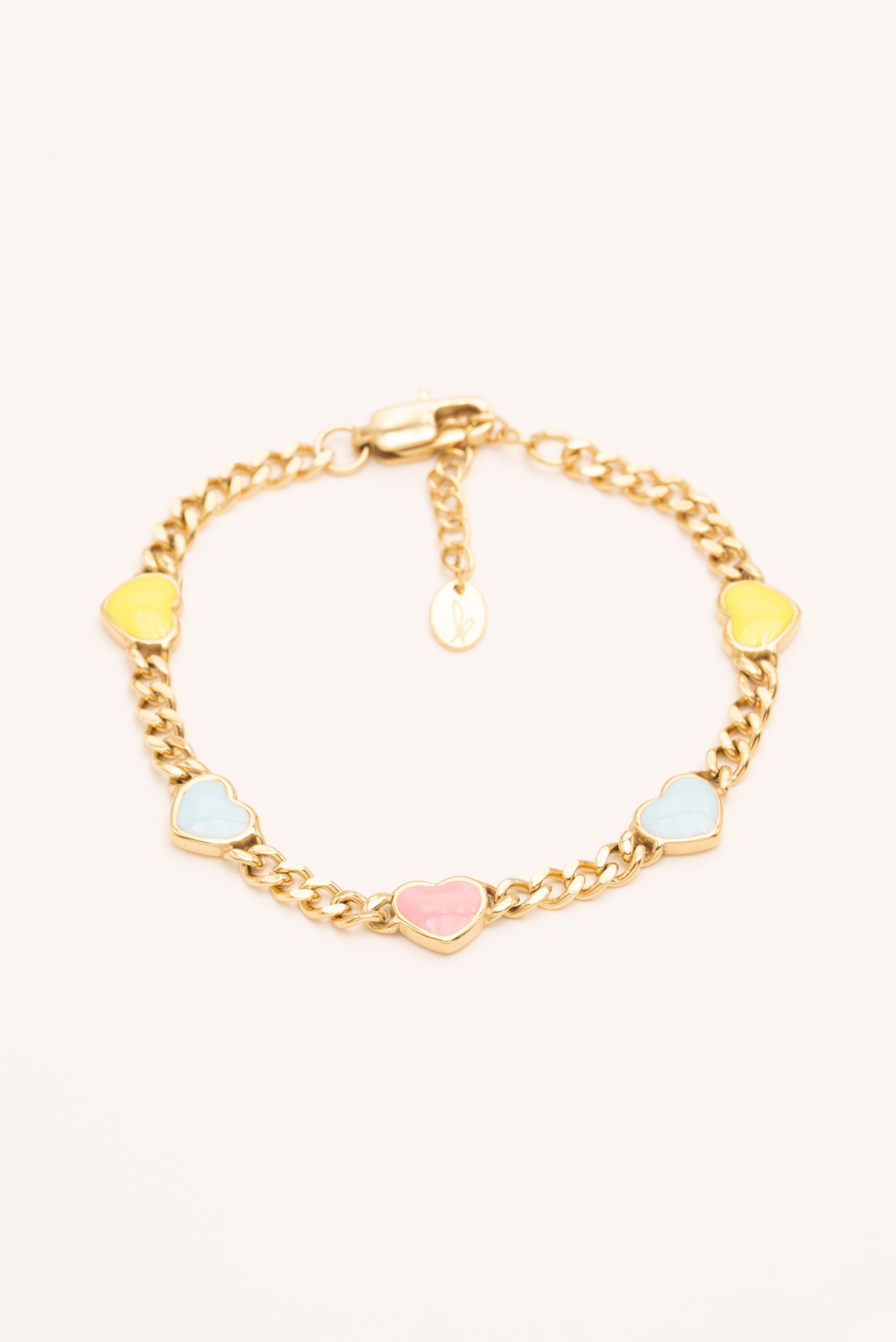 Bracelet Bohm Paris - Elisca Bracelet Bohm Paris Bleu ciel émail 