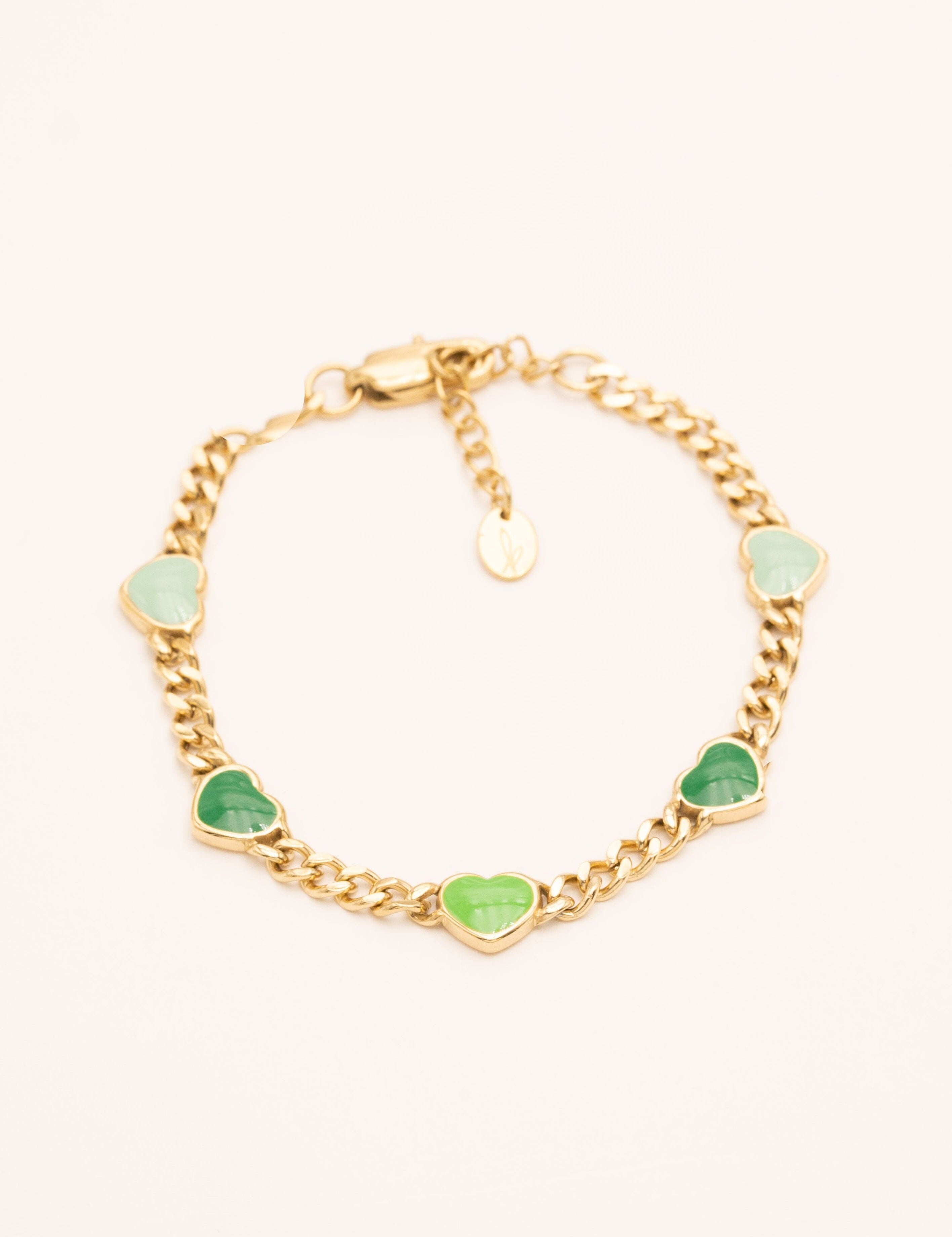 Bracelet Bohm Paris - Elisca Bracelet Bohm Paris Vert foncé émail 