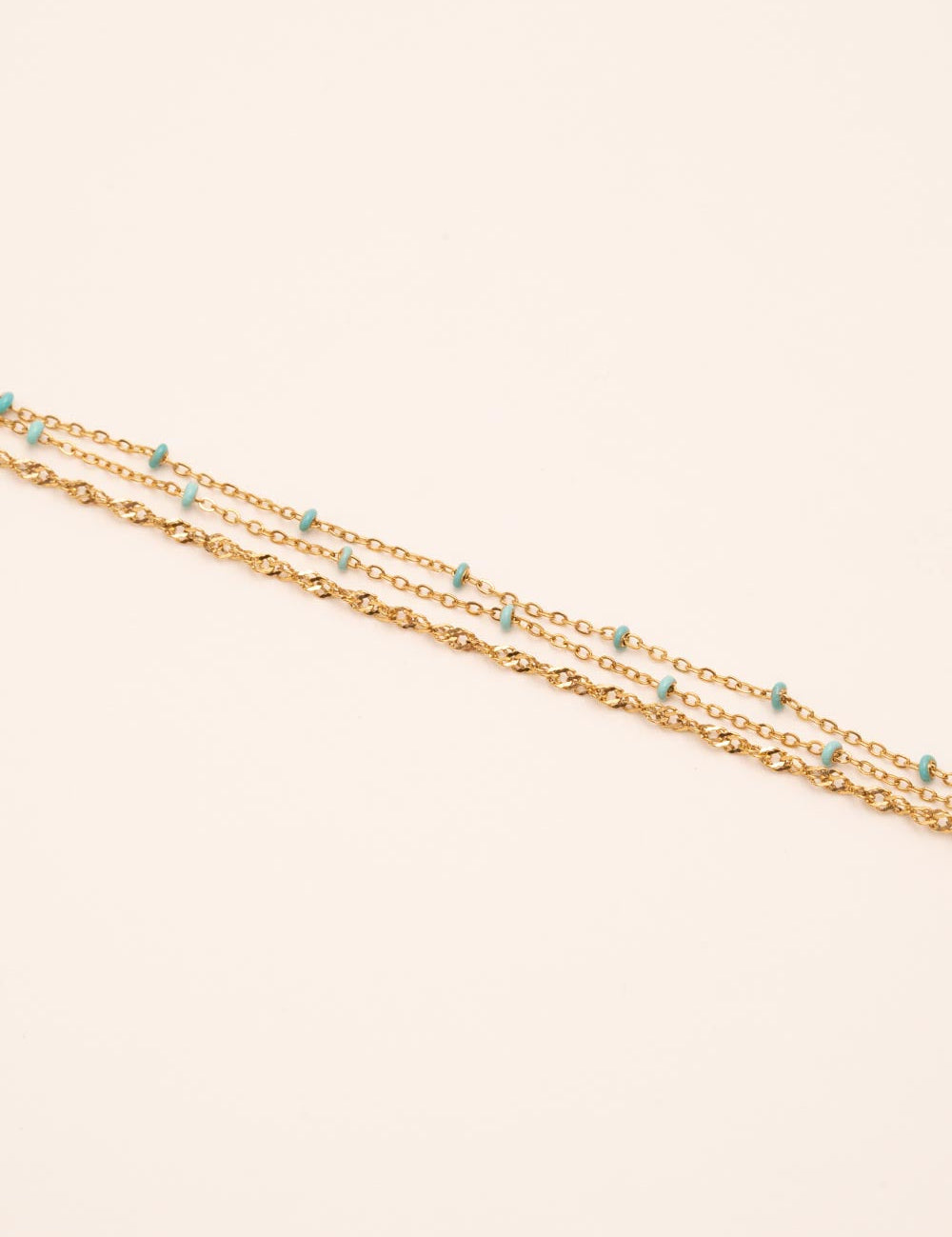 Bracelet Bohm Paris - Frédérique Bracelets Bohm Paris bleu givré émail 