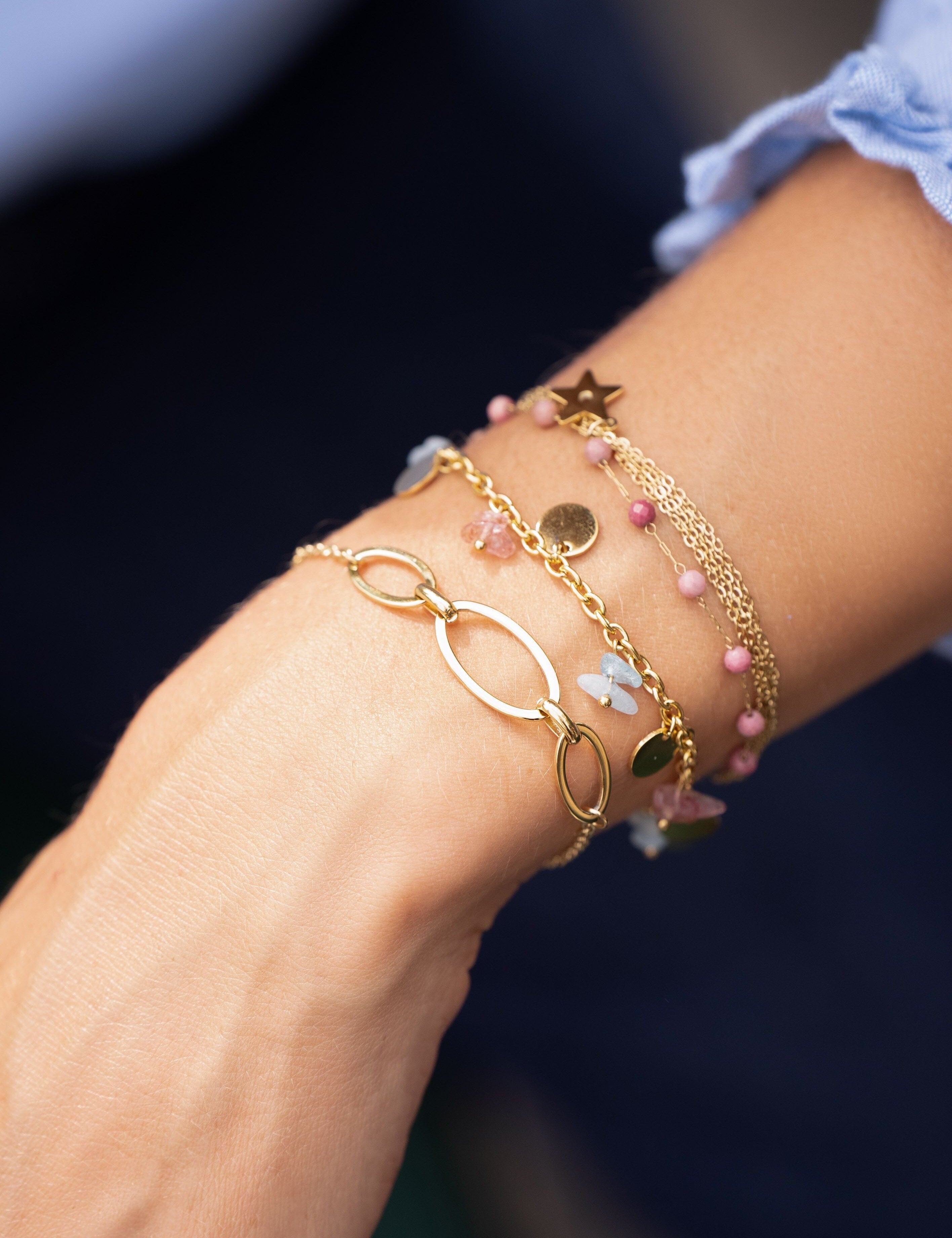 Bracelet Bohm Paris - Judith Perle d'eau Douce Bracelet Bohm Paris 