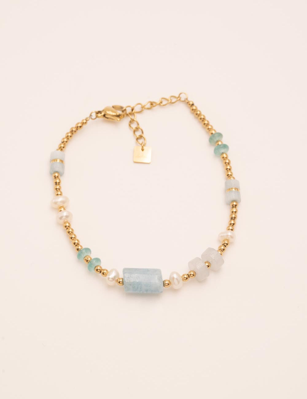 Bracelet Bohm Paris - Lydie Bracelets Bohm Paris Agate bleue 