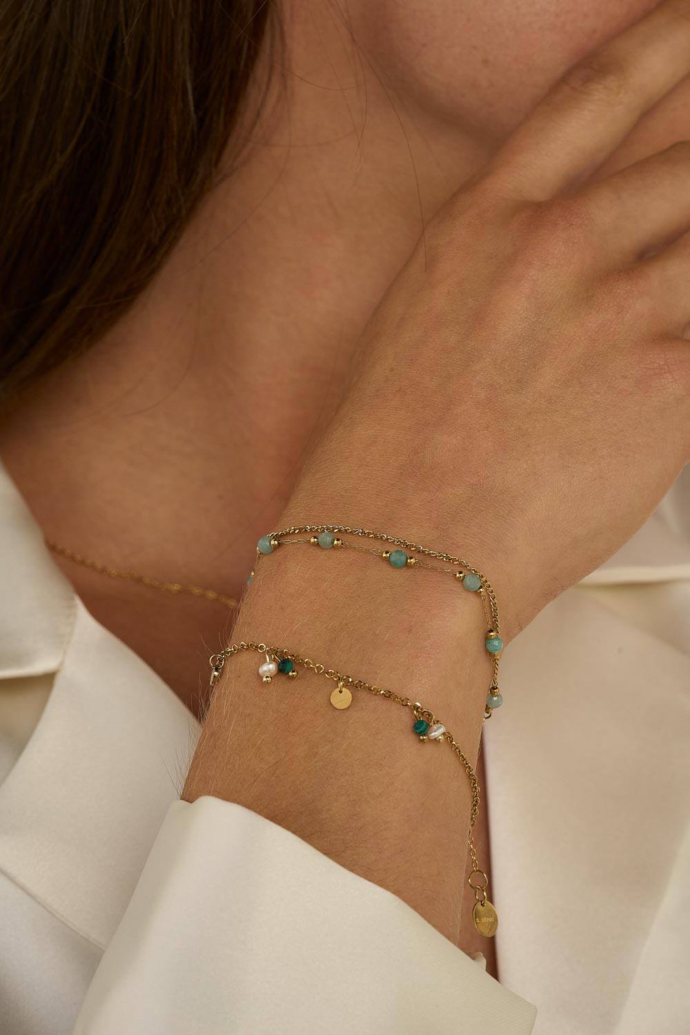 Bracelet Bohm Paris - Maryse Bracelets Bohm Paris Malachite 