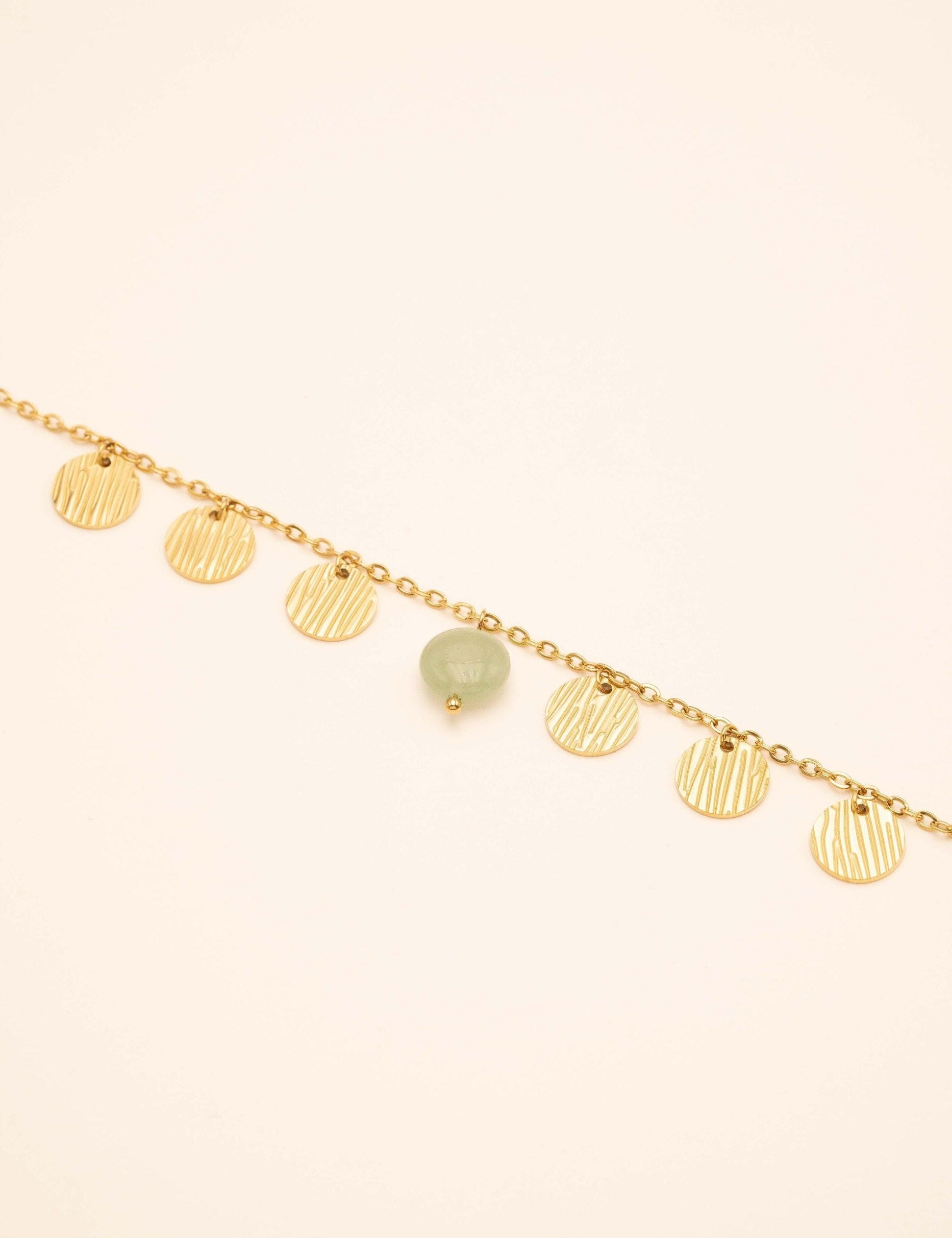 Bracelet Bohm Paris - Novalie Bracelet Bohm Paris aventurine verte 