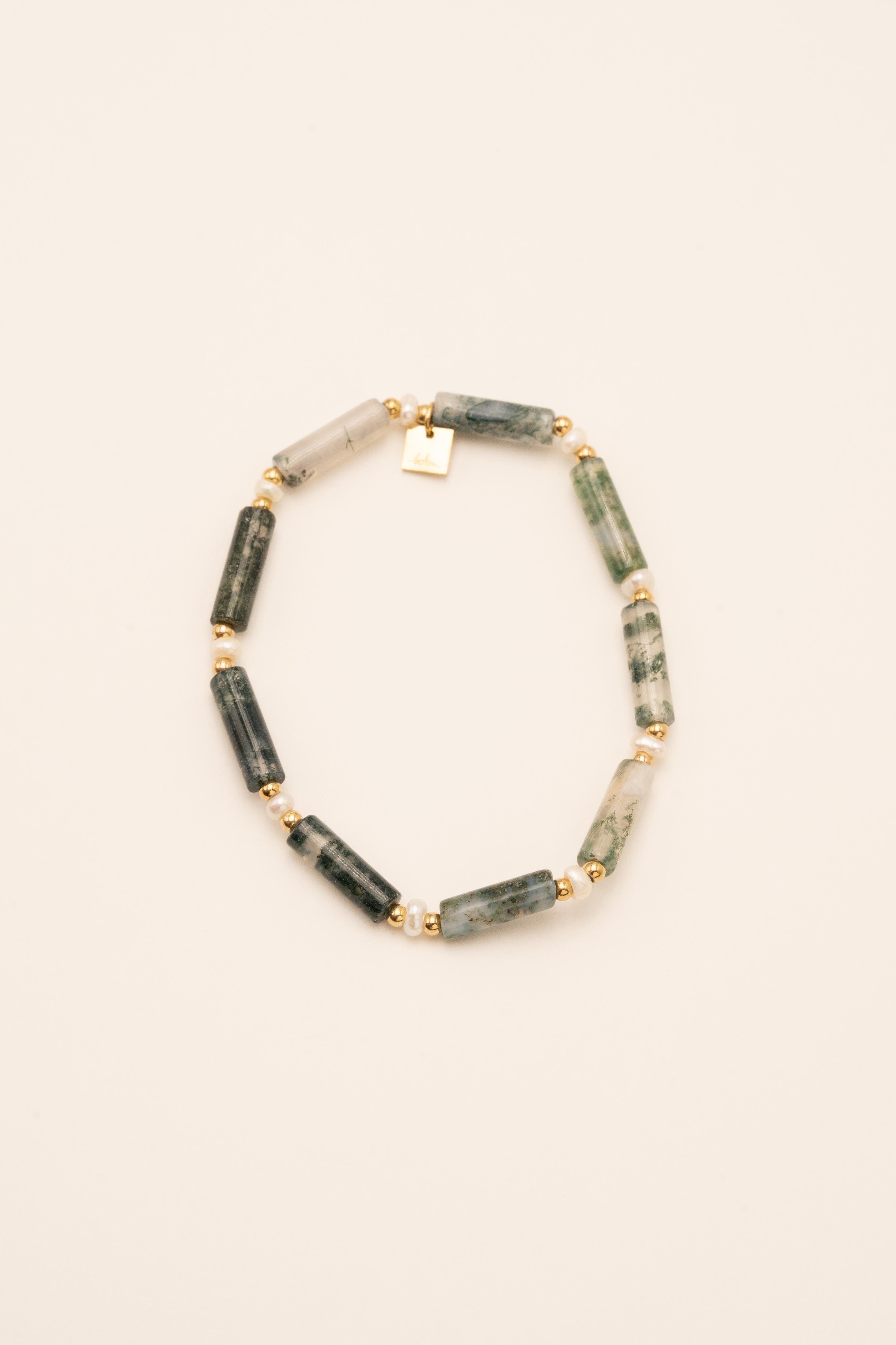 Bracelet Bohm Paris - Philomène Bijoux Bohm Paris Agate Mousse 