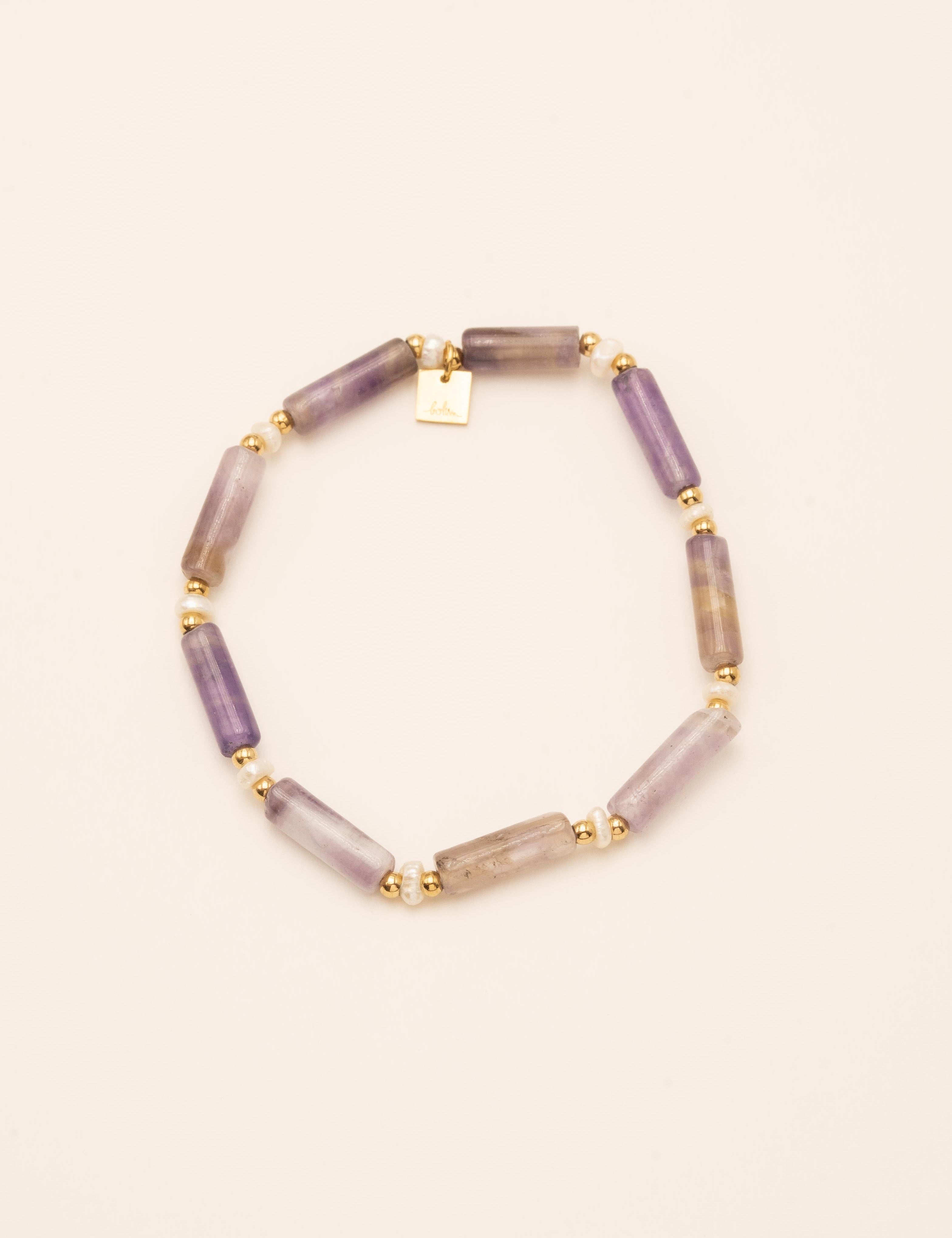 Bracelet Bohm Paris - Philomène Bijoux Bohm Paris Amethyste 