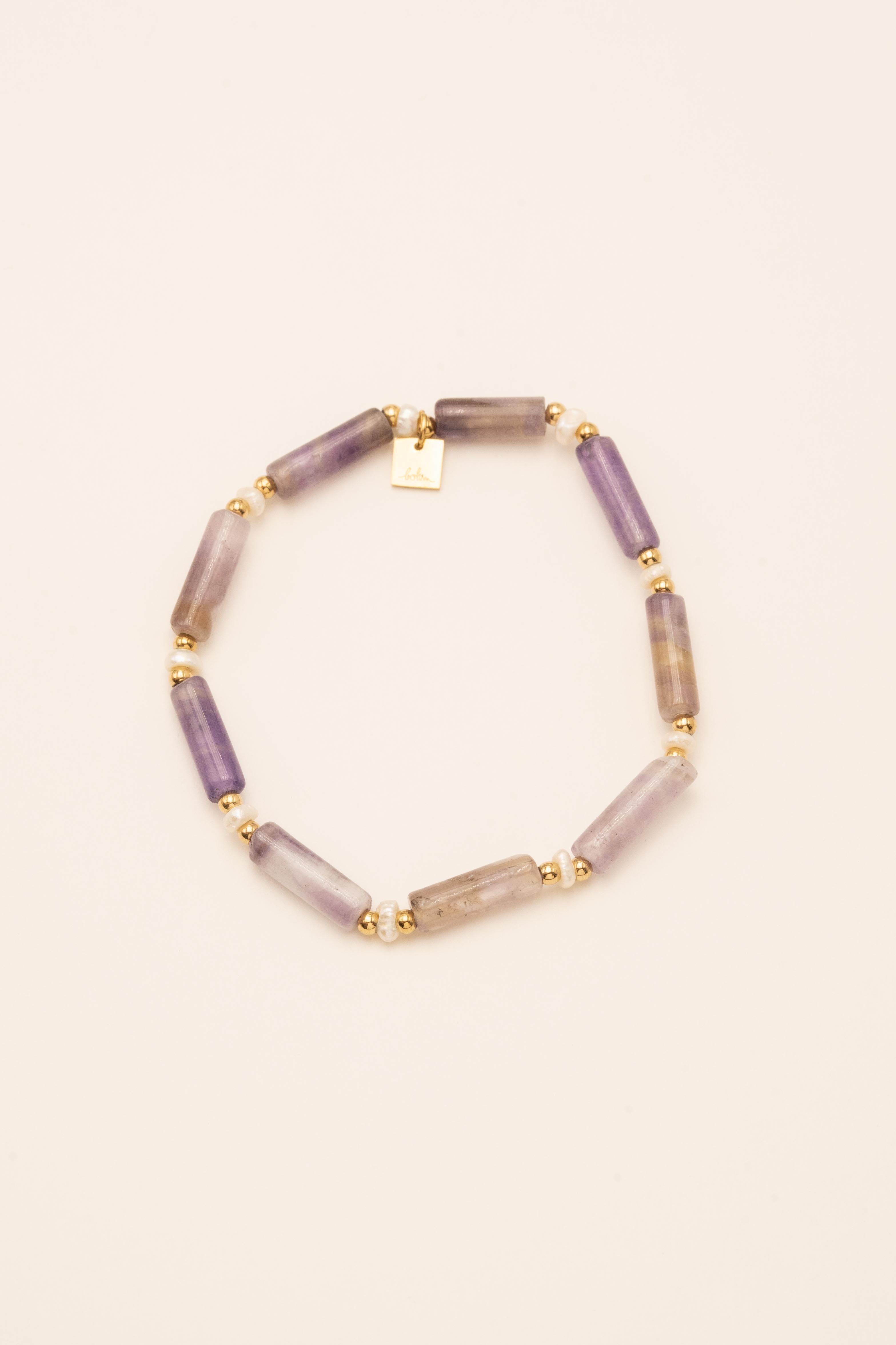 Bracelet Bohm Paris - Philomène Bijoux Bohm Paris Amethyste 