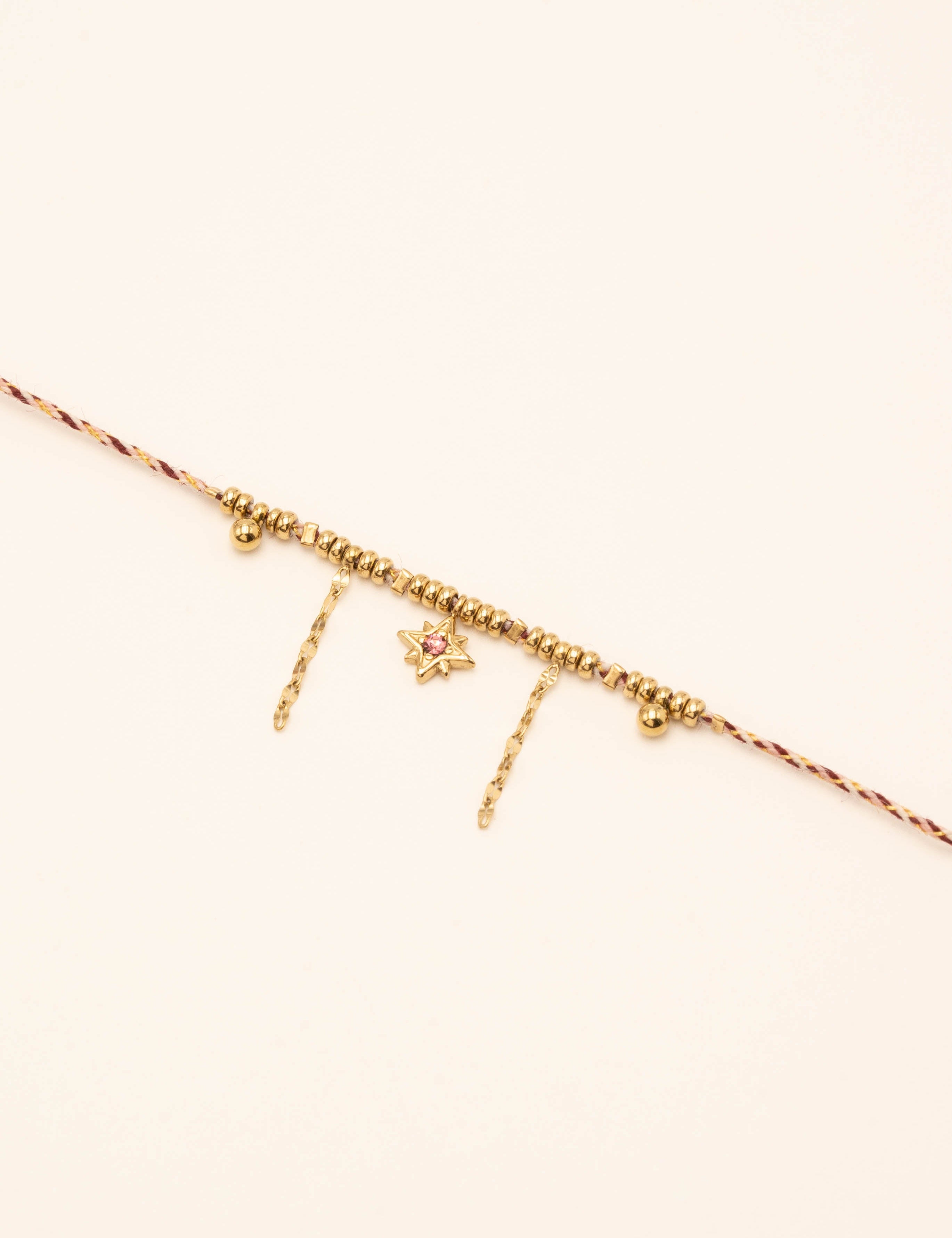 Bracelet Bohm Paris - Tanaïs Bijoux Bohm Paris Rose 