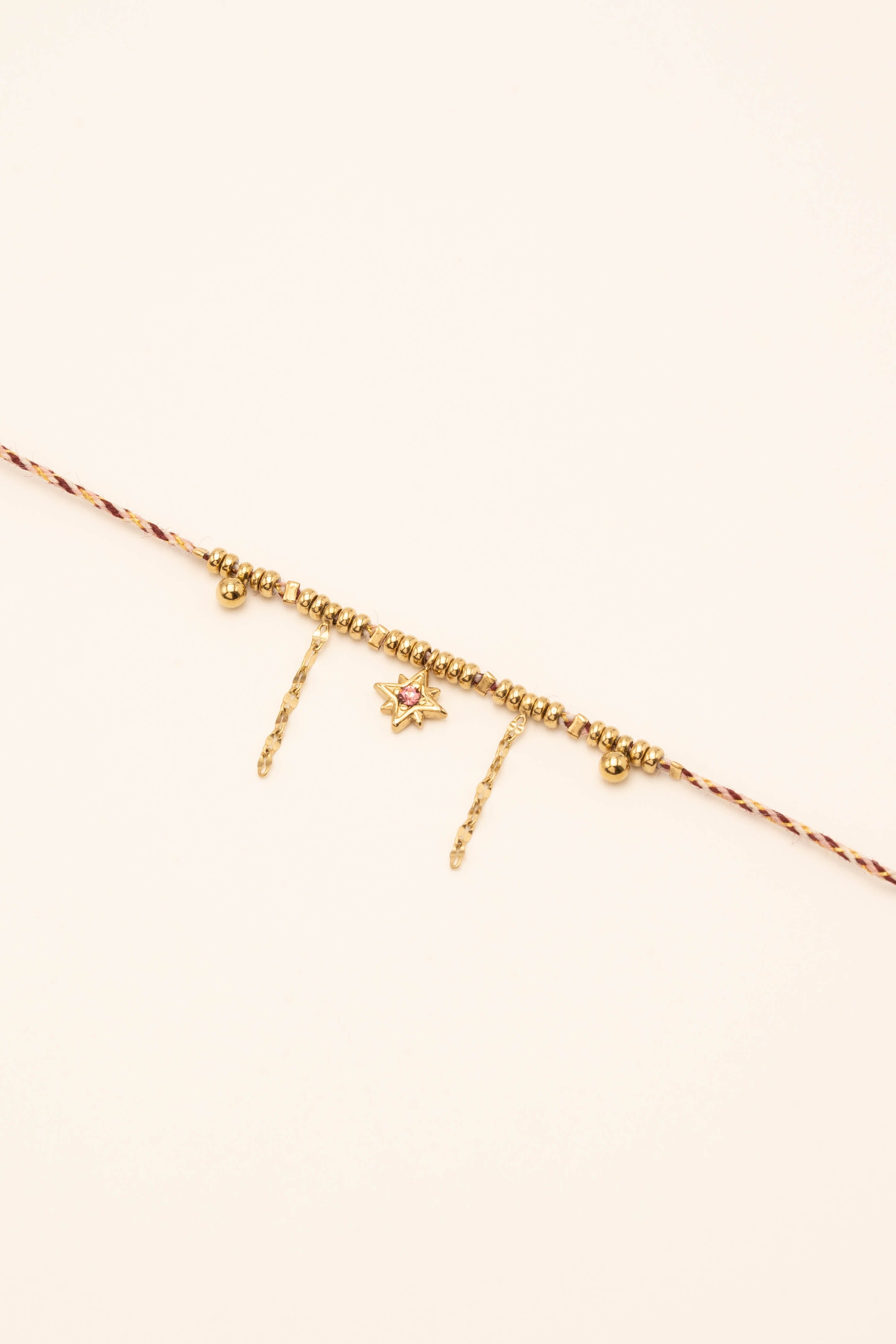 Bracelet Bohm Paris - Tanaïs Bijoux Bohm Paris Rose 