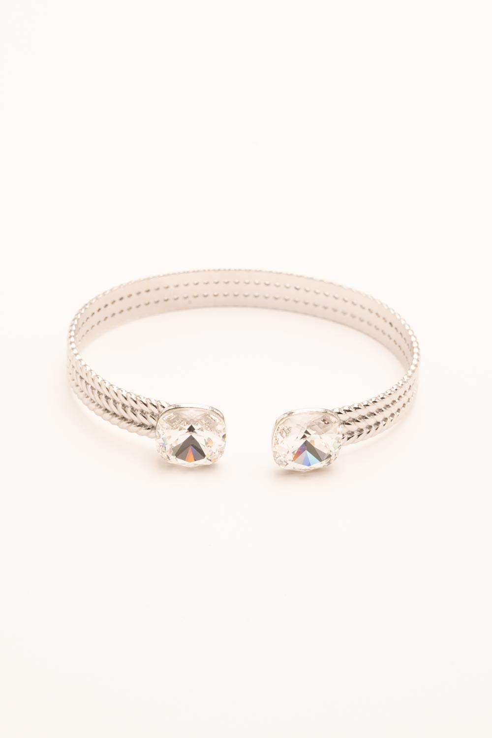 Bracelet Jonc Bohm Paris - Phoebe argenté Bracelets Bohm Paris Cristal 