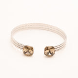 Bracelet Jonc Bohm Paris - Phoebe argenté Bracelets Bohm Paris gris 