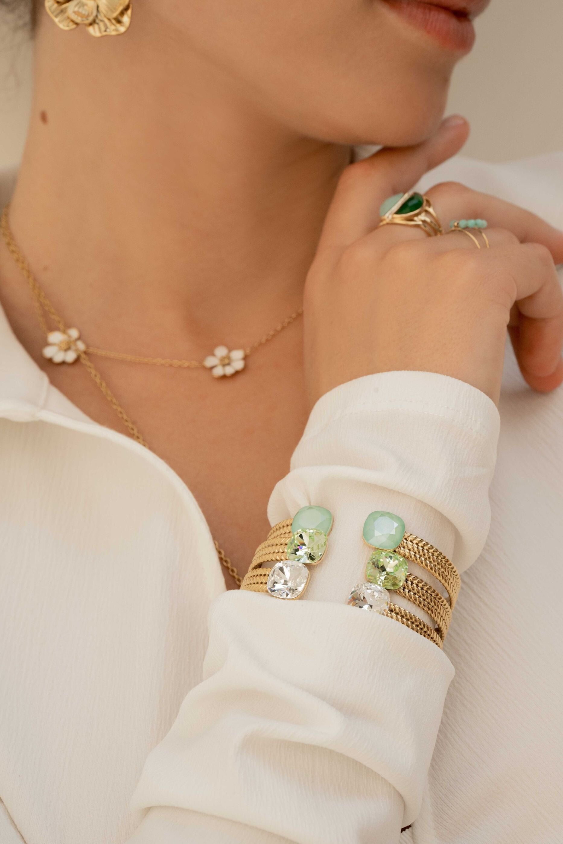 Bracelet Jonc Bohm Paris - Phoebe doré Bracelets Bohm Paris 