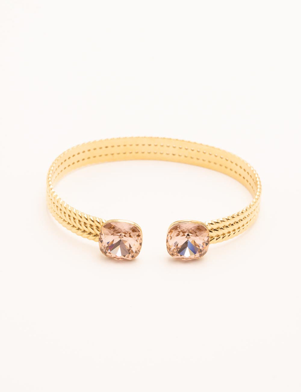 Bracelet Jonc Bohm Paris - Phoebe doré Bracelets Bohm Paris beige soleil 