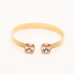 Bracelet Jonc Bohm Paris - Phoebe doré Bracelets Bohm Paris beige soleil 