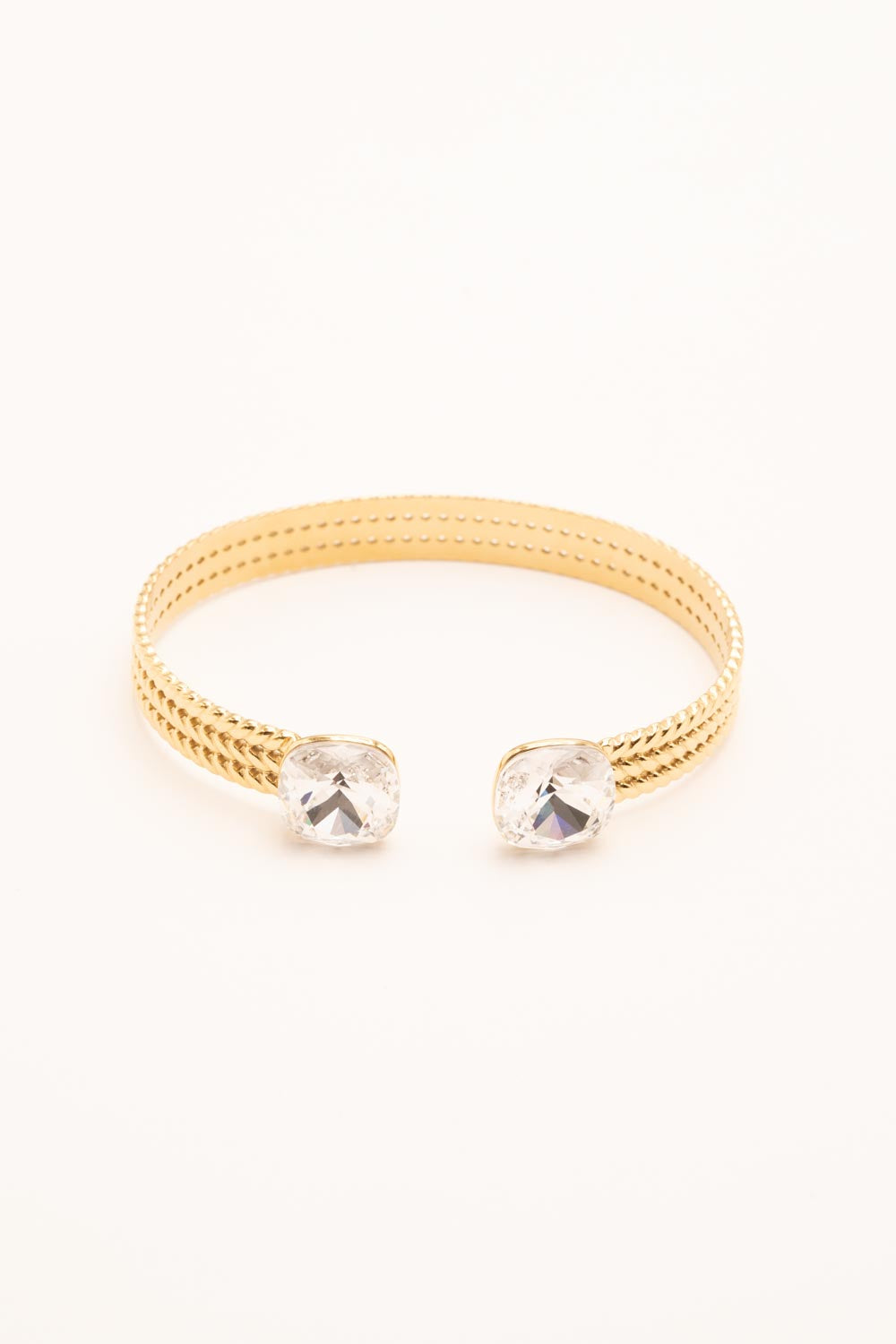 Bracelet Jonc Bohm Paris - Phoebe doré Bracelets Bohm Paris Cristal 