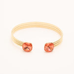 Bracelet Jonc Bohm Paris - Phoebe doré Bracelets Bohm Paris fraise 