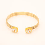 Bracelet Jonc Bohm Paris - Phoebe doré Bracelets Bohm Paris jaune irisé 
