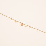 Bracelet Jonc Khalissa Bracelet Bohm Paris Orange electric 