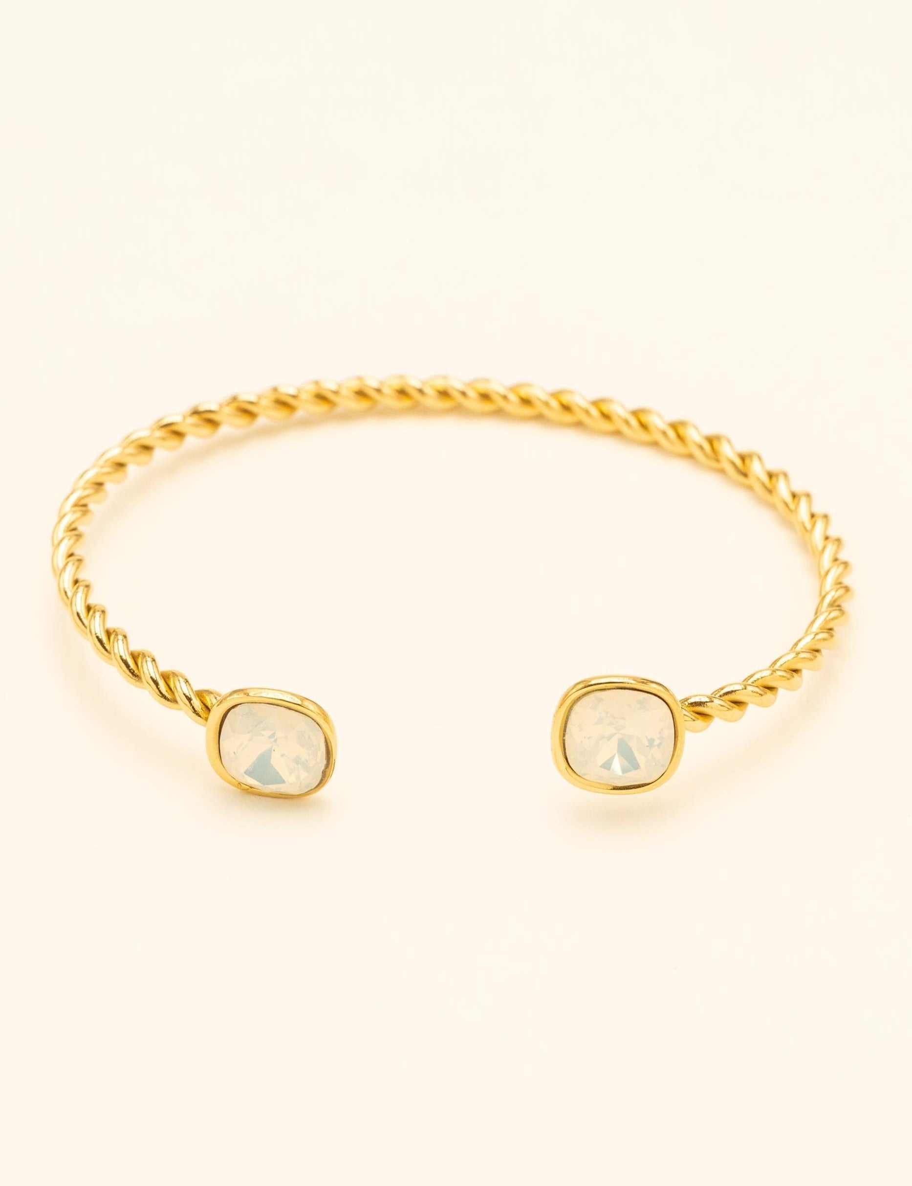 Bracelet jonc Manoel Doré Bracelet Bohm Paris Opaque 