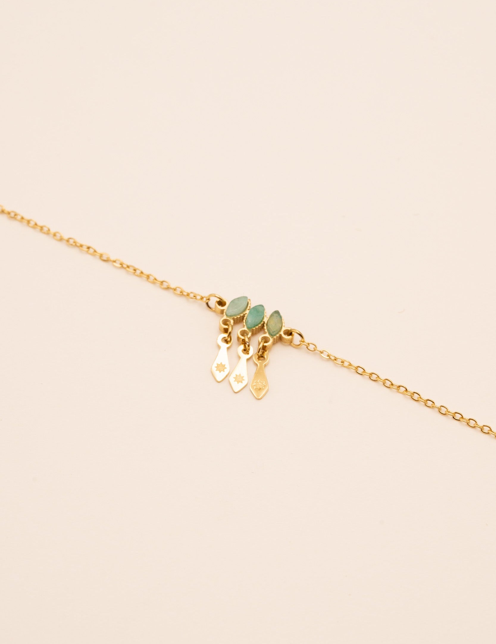 Bracelet Larry Bagues Bohm Paris Amazonite 