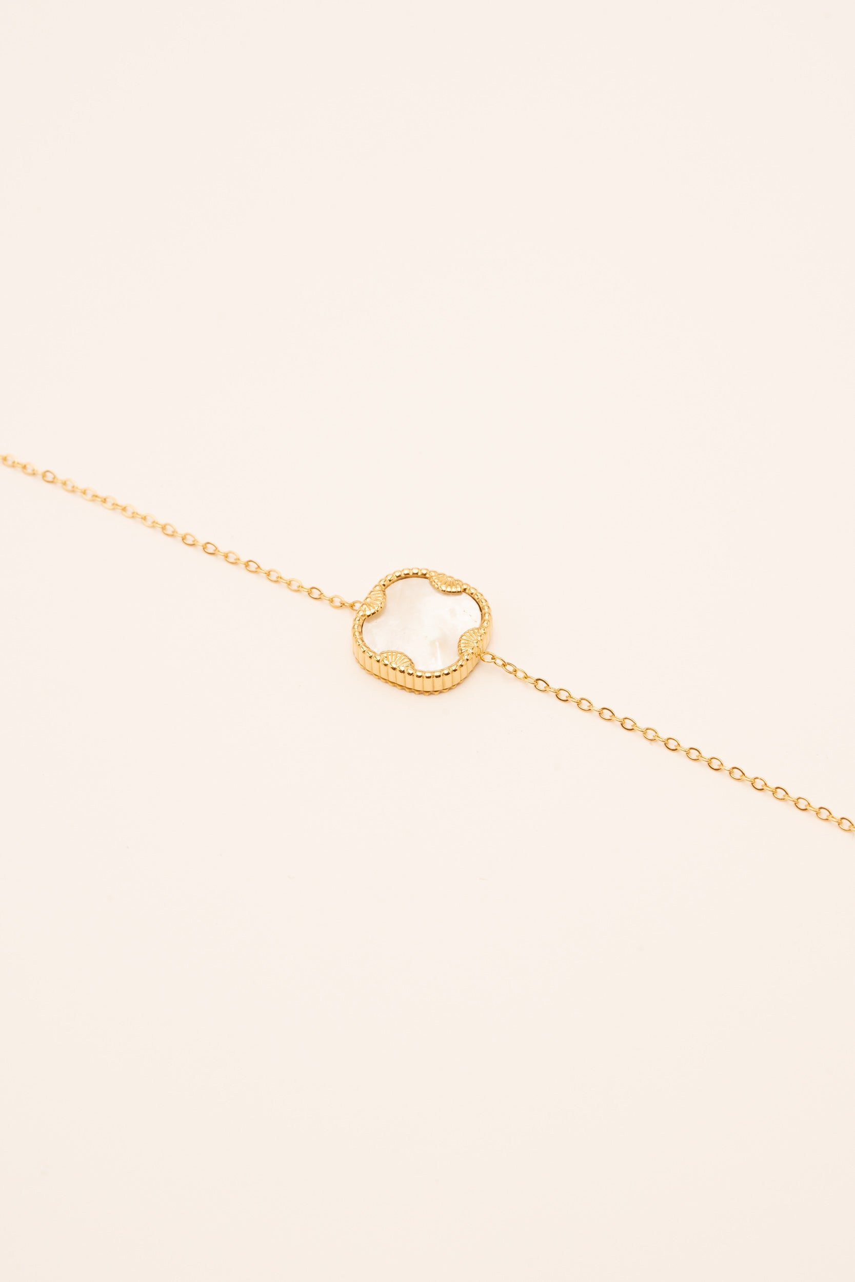 Bracelet Lloyd Bohm Paris Nacre blanche 