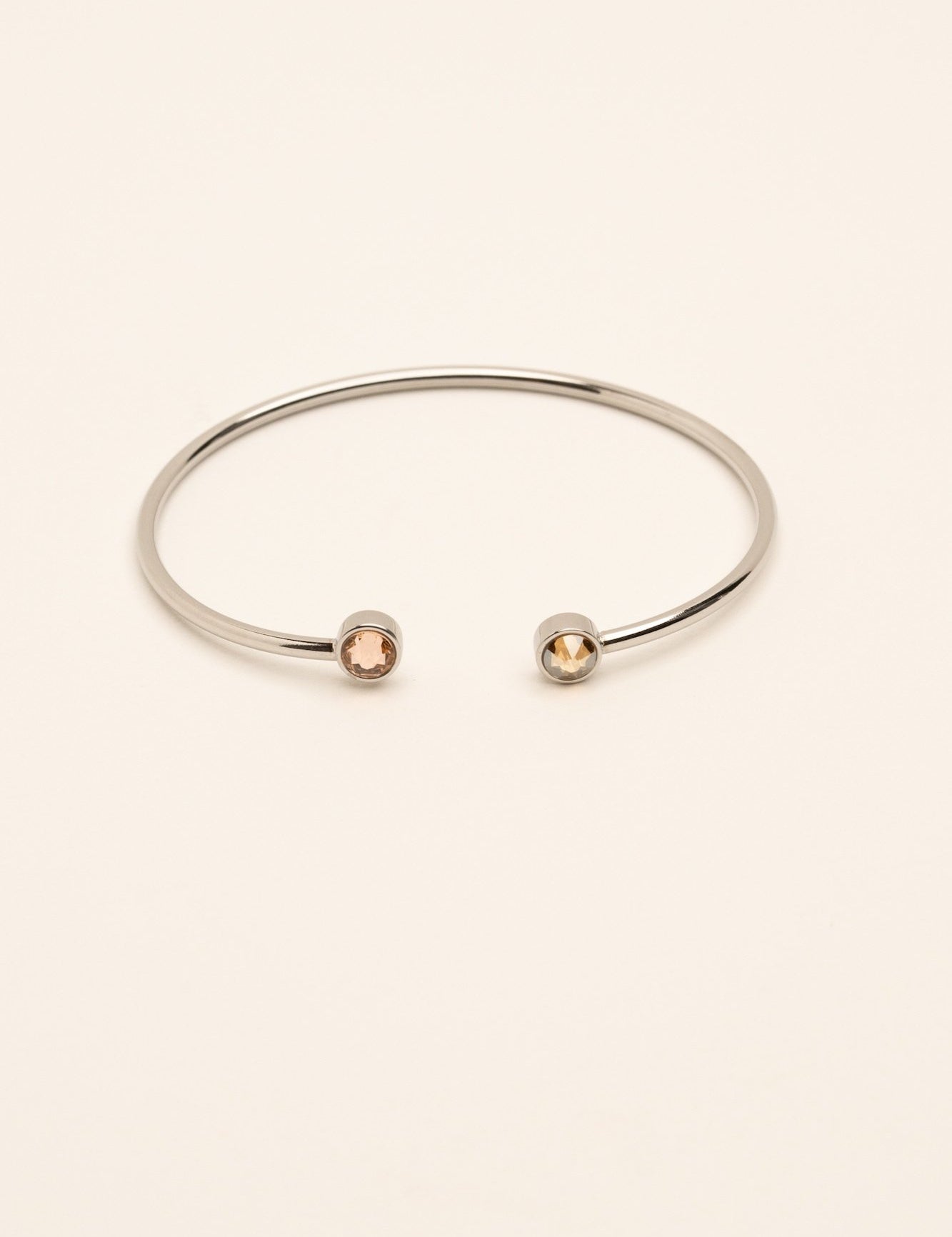 Bracelet Pauline Argent Bracelet Bohm Paris Peche clair