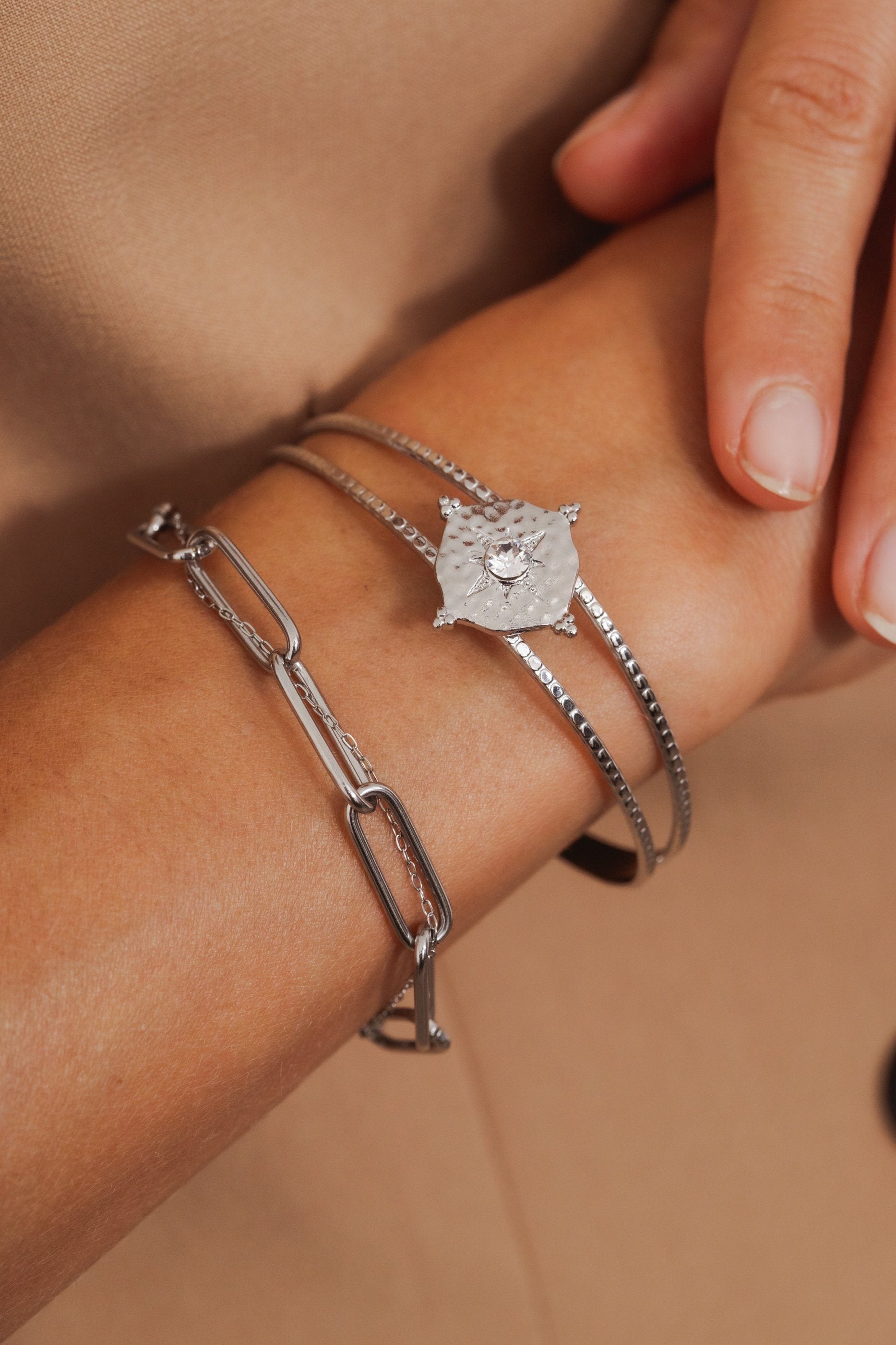 Bracelet Pénéllie argenté Bracelet Bohm Paris