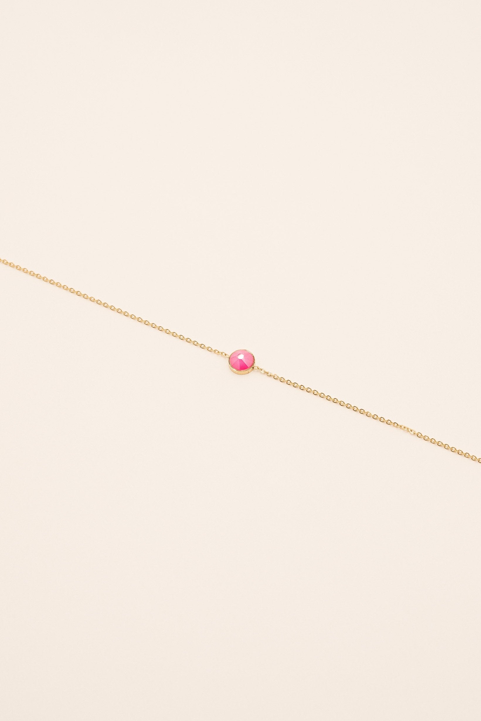 Bracelet Sohan Bracelet Bohm Paris Rose néon 
