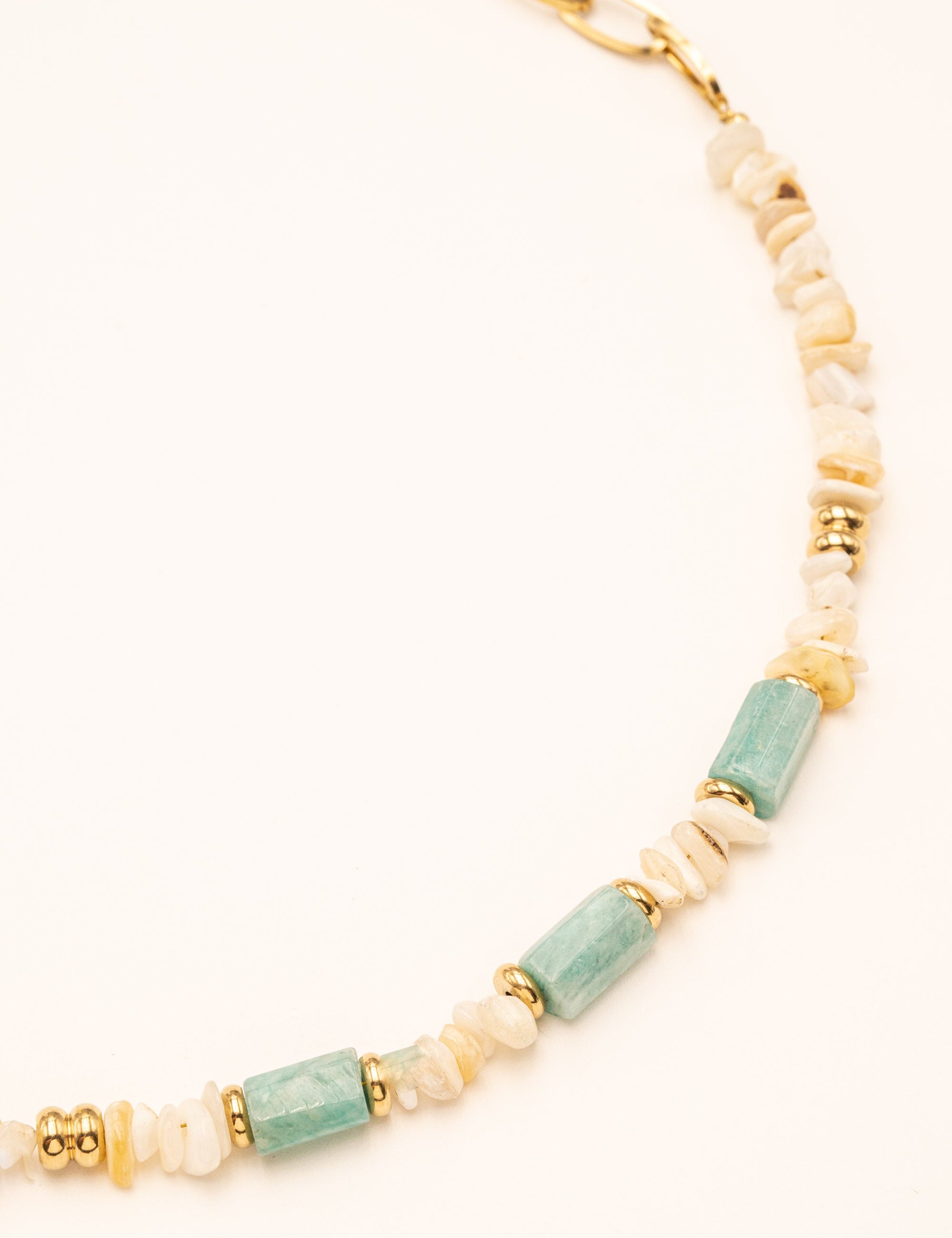 Collier Bohm Paris - Ambérine Bijoux Bohm Paris Amazonite 