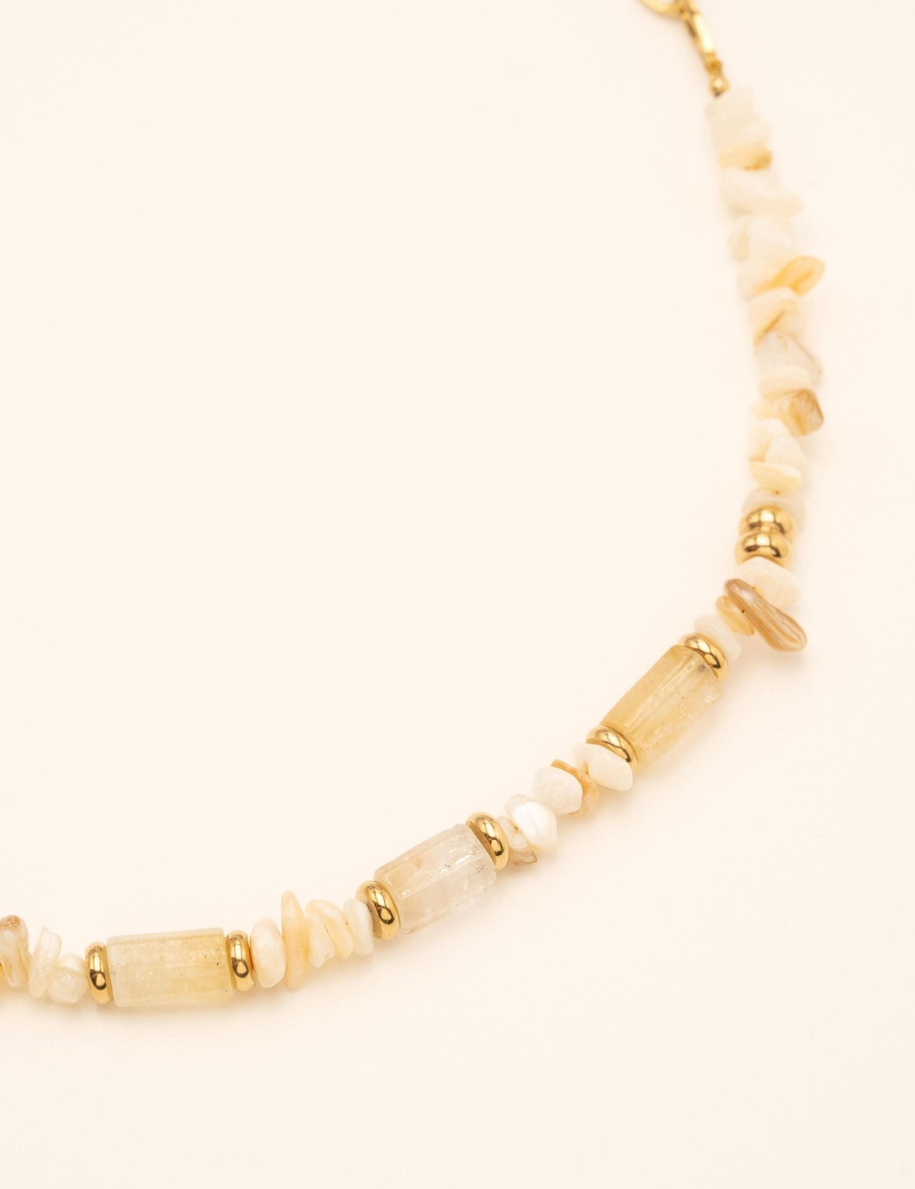 Collier Bohm Paris - Ambérine Bijoux Bohm Paris Pierre de Soleil 