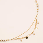 Collier Bohm Paris - Ambre Collier Bohm Paris Agate blanche 