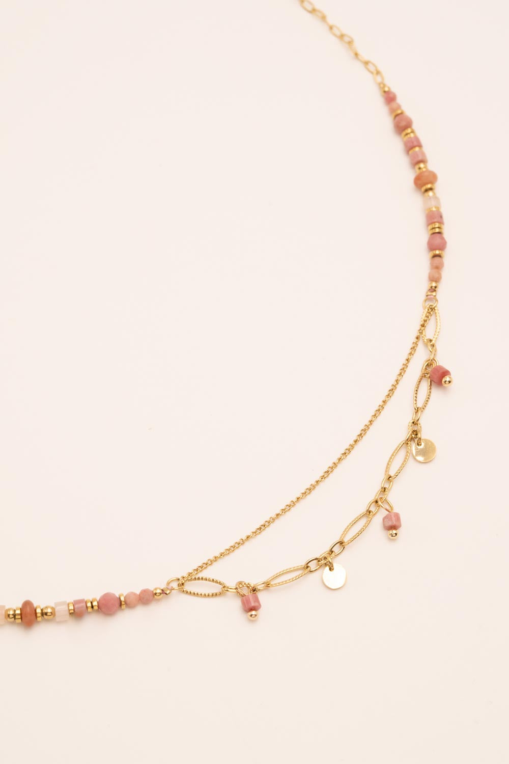 Collier Bohm Paris - Ambre Collier Bohm Paris Rhodonite 