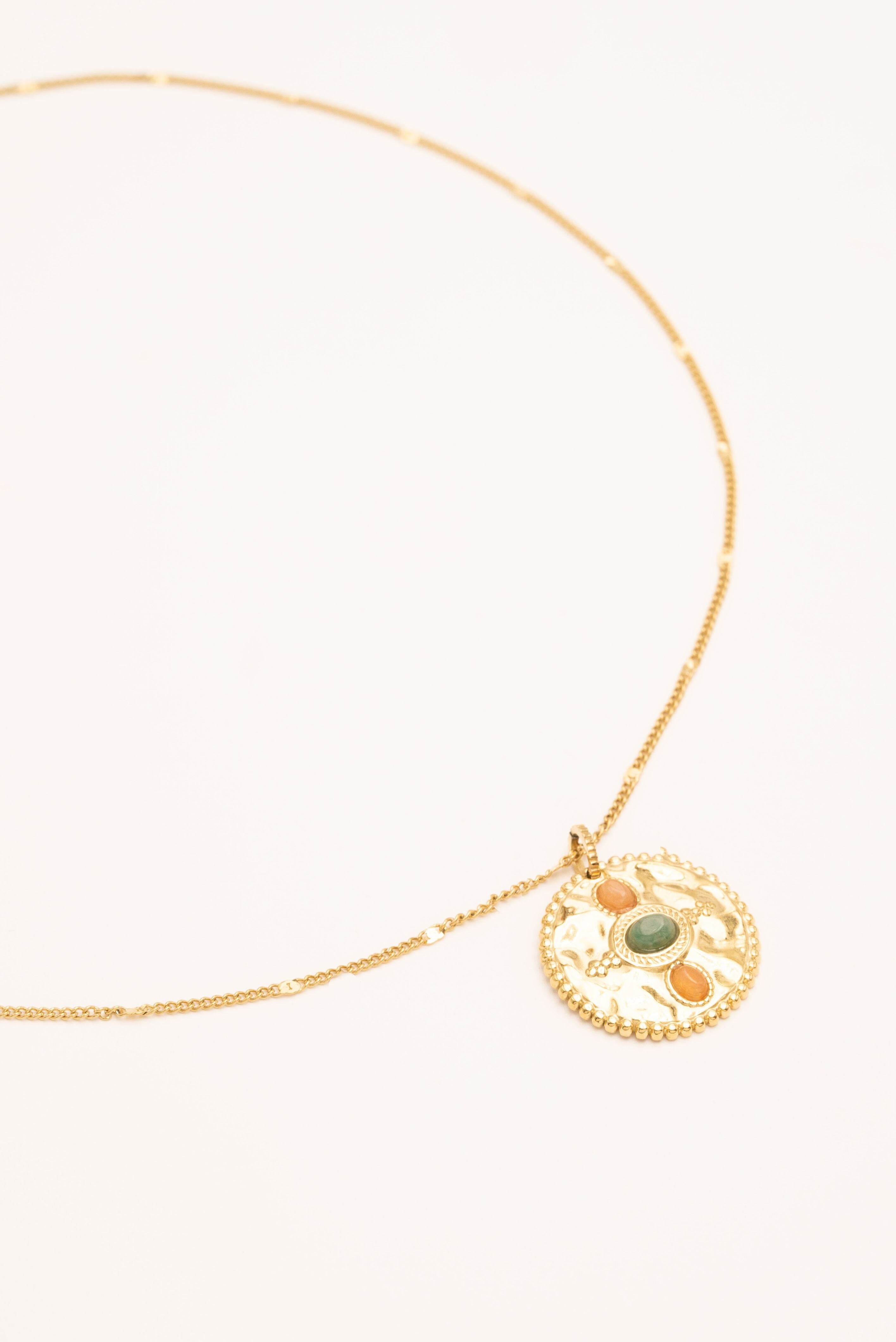 Collier Bohm Paris - Amel Collier Bohm Paris Agate orange 