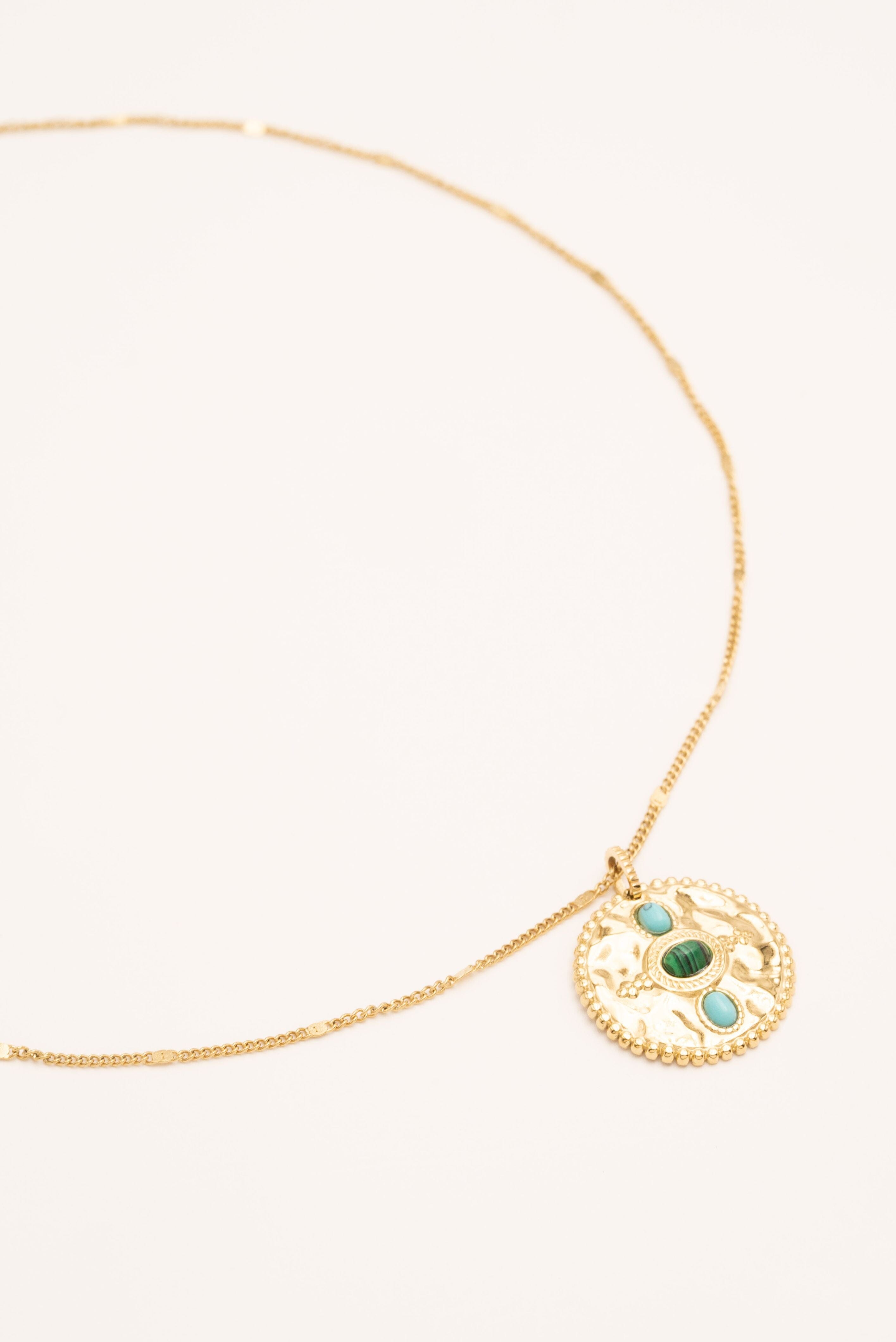 Collier Bohm Paris - Amel Collier Bohm Paris Malachite 