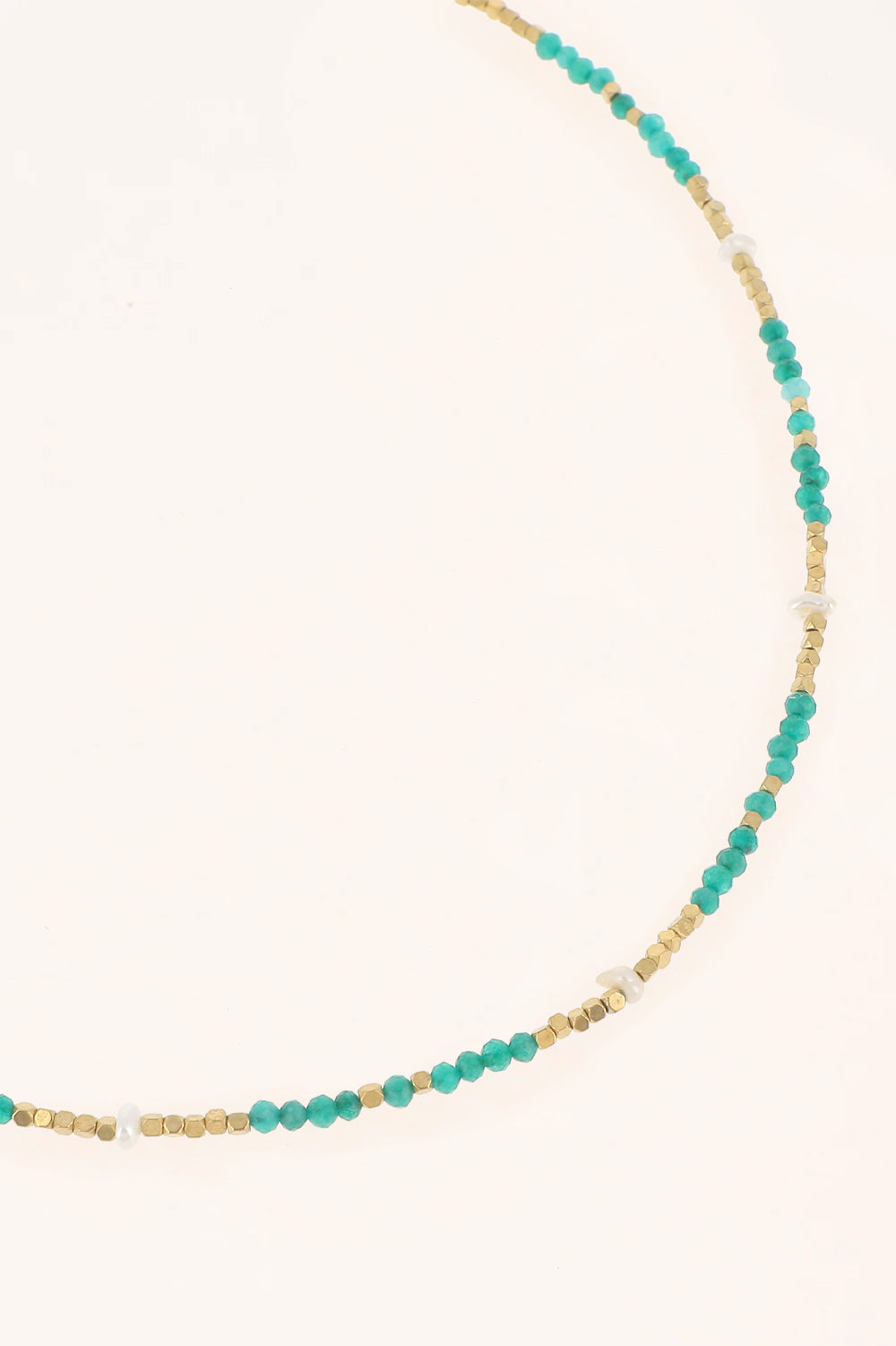 Collier Bohm Paris - Bracéline Collier Bohm Paris Agate Verte 