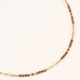 Collier Bohm Paris - Bracéline Collier Bohm Paris Oeil de Tigre 