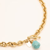 Collier Bohm Paris - Bradley Colliers Bohm Paris Howlite Bleu 