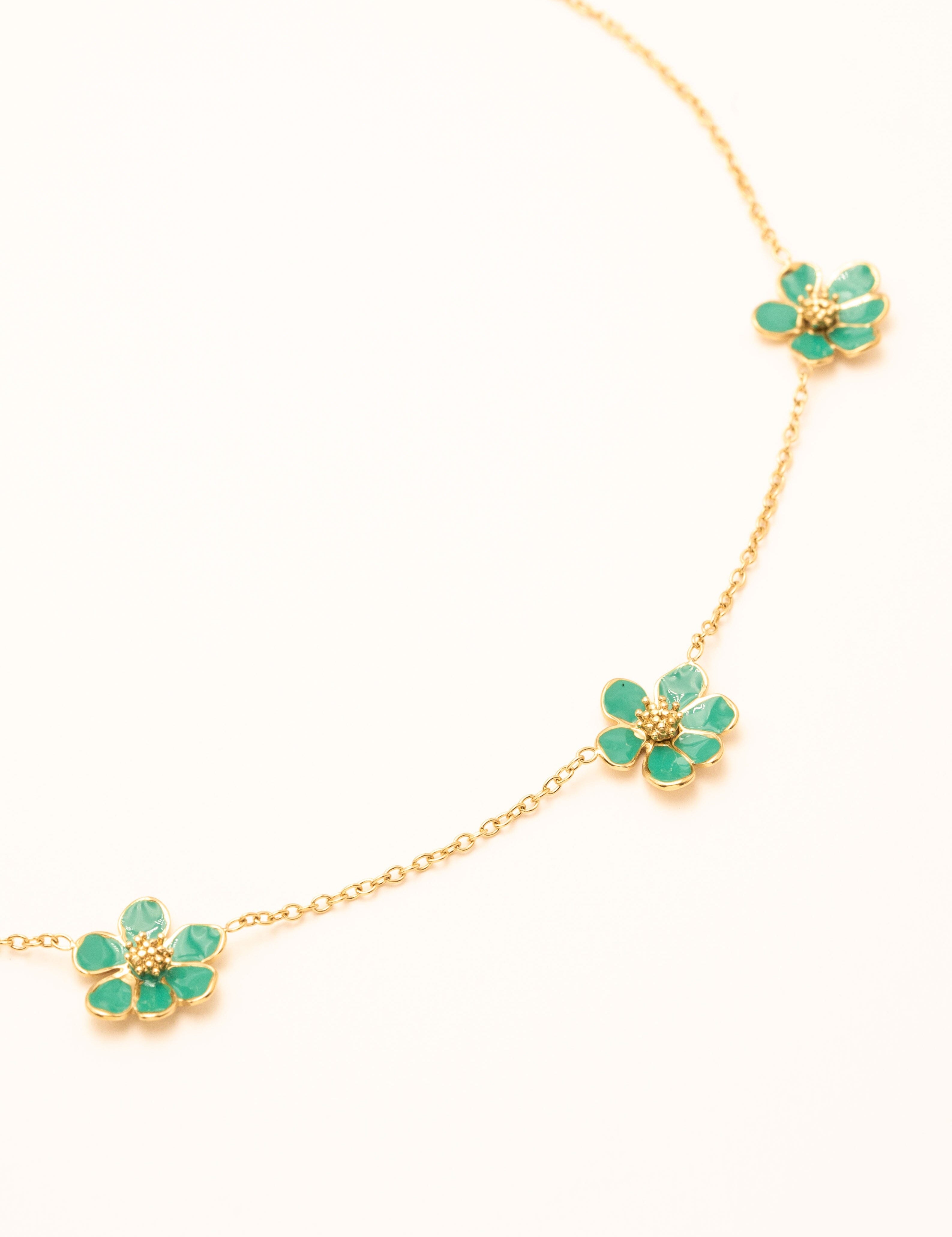 Collier Bohm Paris - Bulla Collier Bohm Paris vert foncé émail 