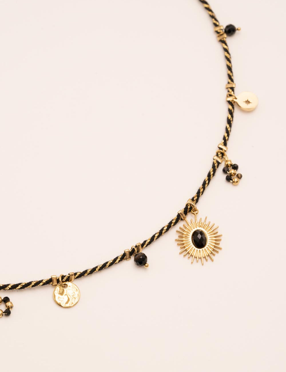 Collier Bohm Paris - Chimène Collier Bohm Paris Onyx 
