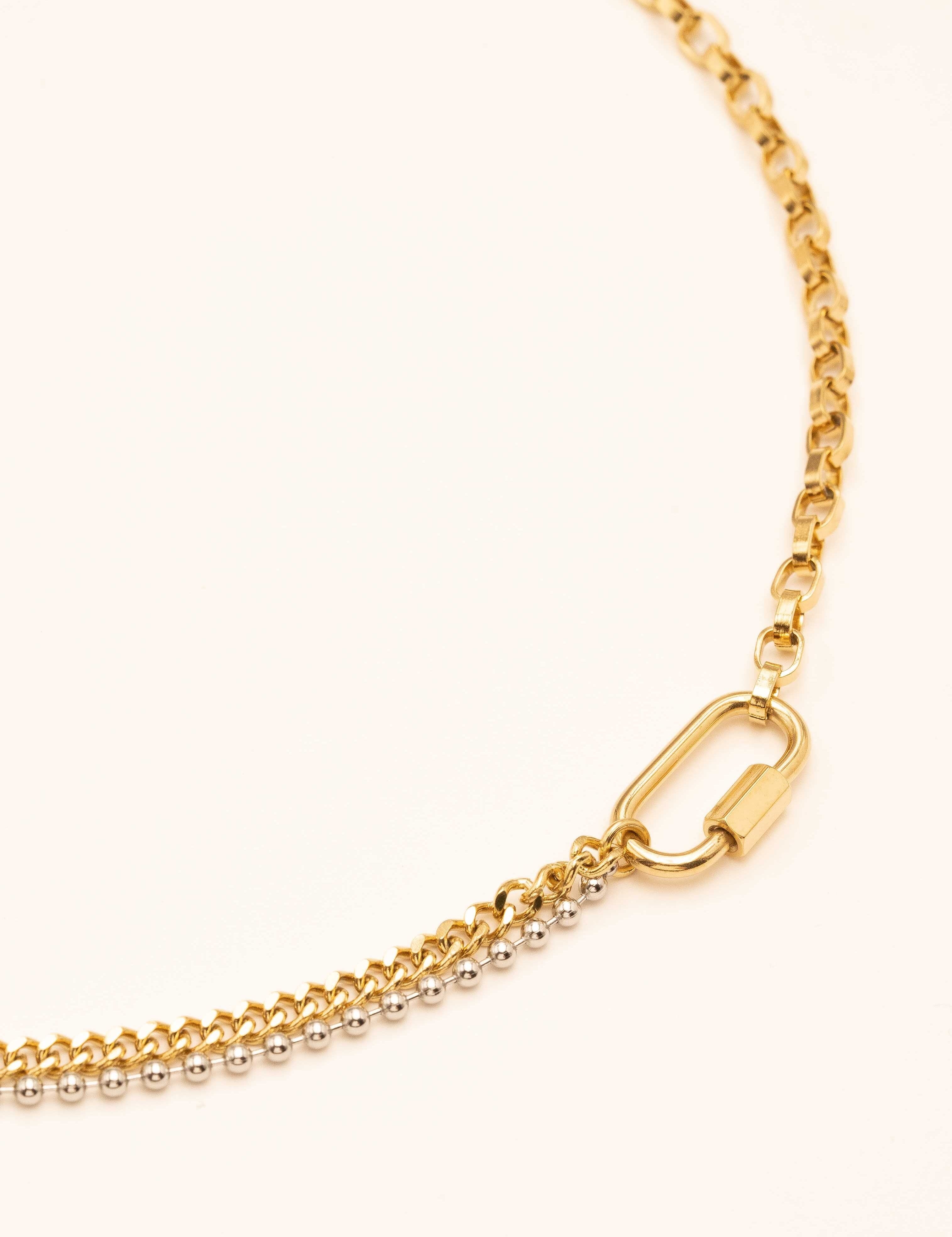 Collier Bohm Paris - Clyde Colliers Bohm Paris Doré Argenté 