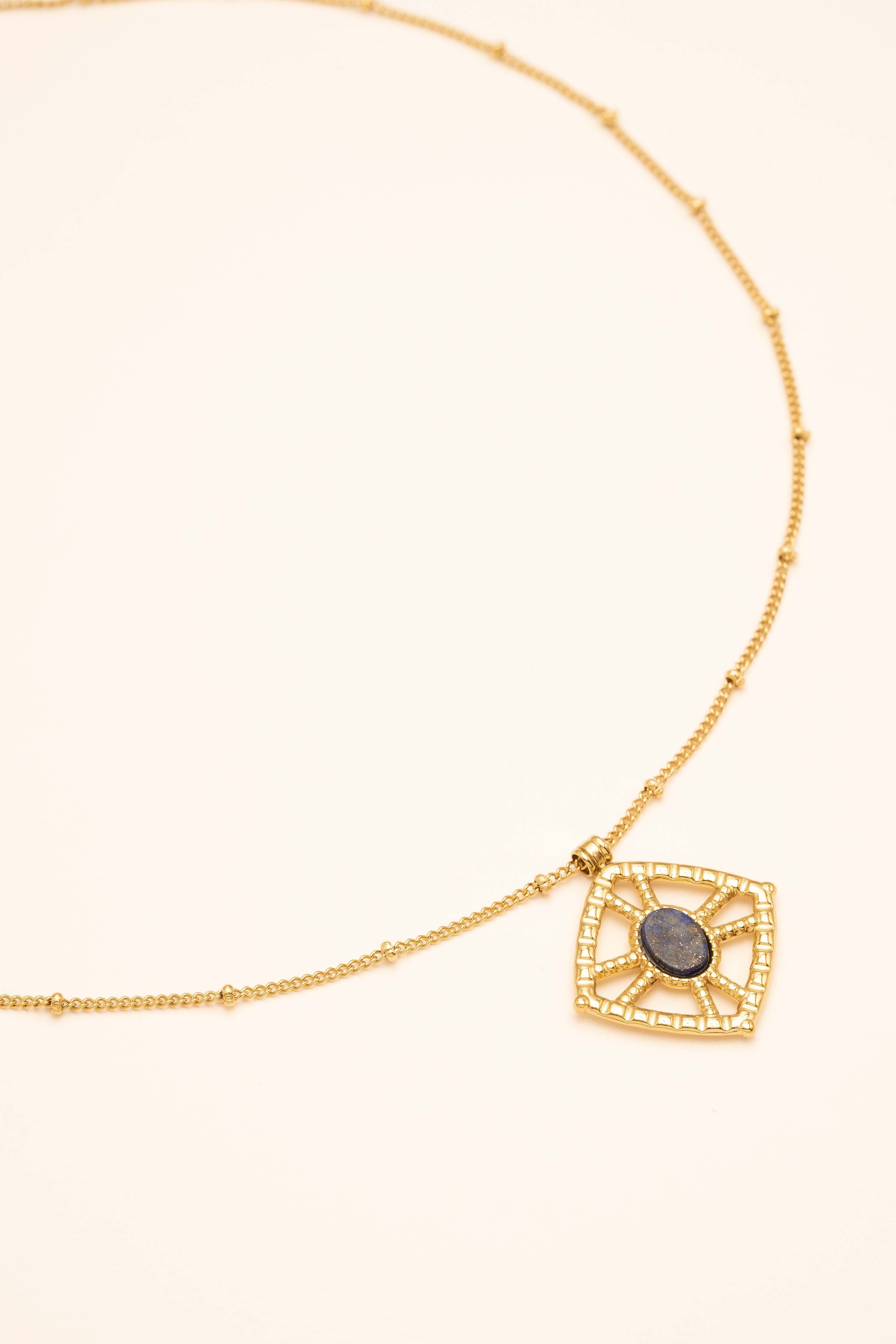 Collier Bohm Paris - Darcy Collier Bohm Paris Lapis lazuli 
