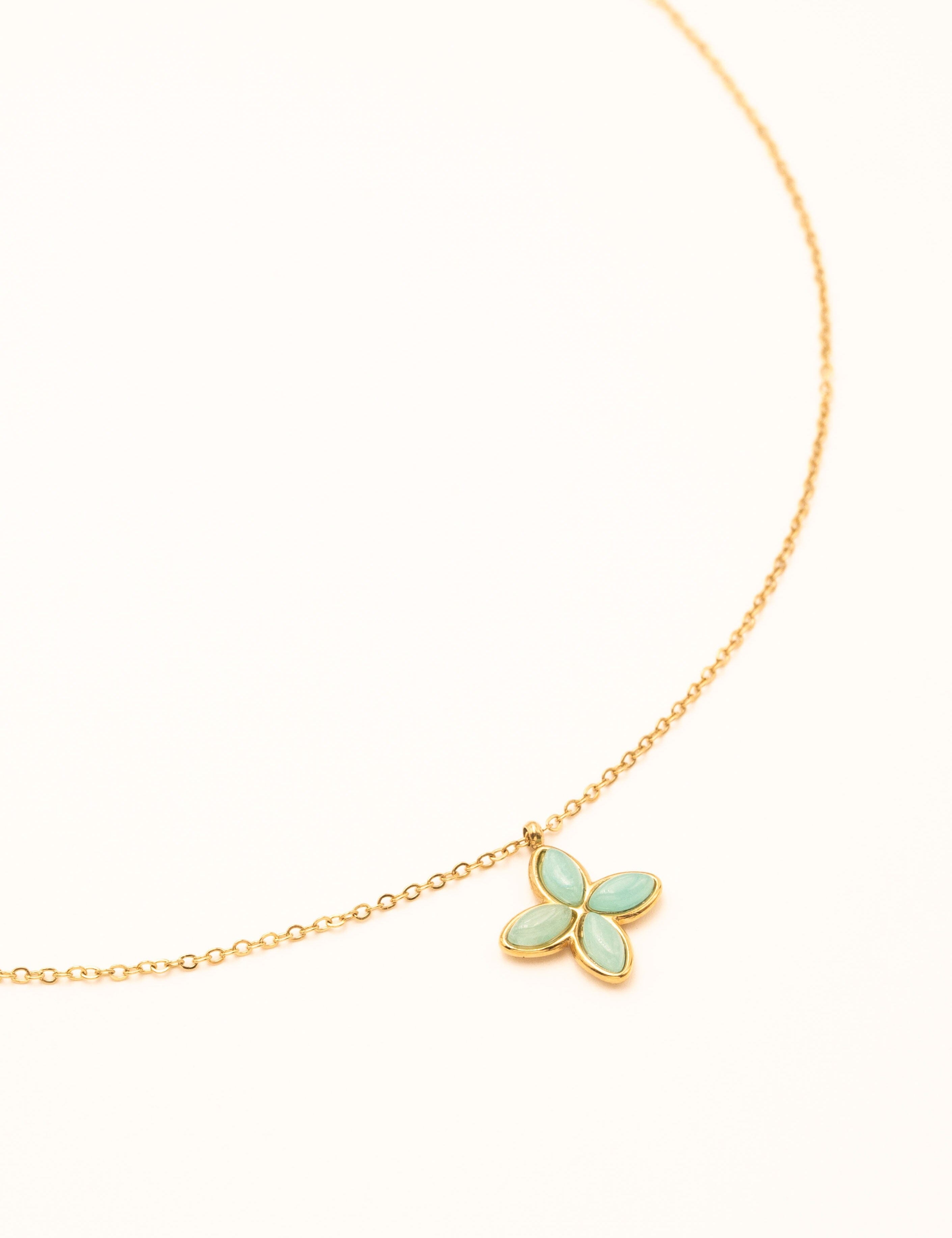 Collier Bohm Paris - Gwendoline Collier Bohm Paris Amazonite 