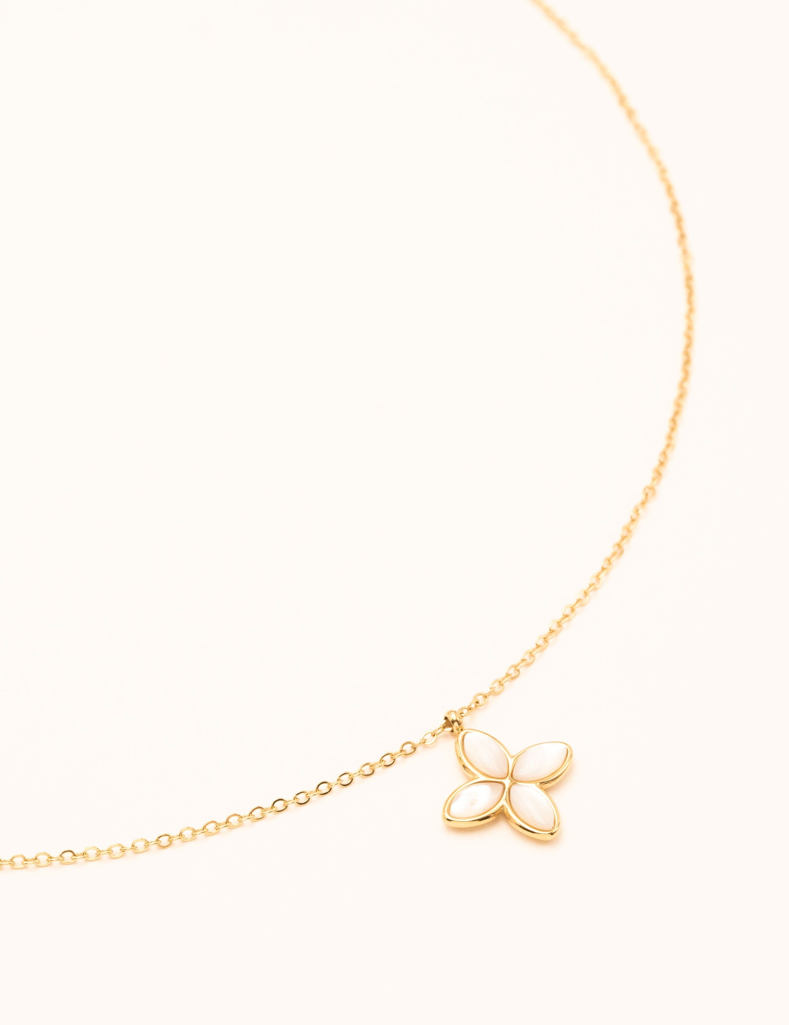 Collier Bohm Paris - Gwendoline Collier Bohm Paris nacre blanche 