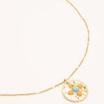 Collier Bohm Paris - Amani Collier Bohm Paris Howlite bleu 