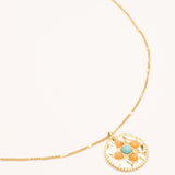 Collier Bohm Paris - Amani Collier Bohm Paris Howlite bleu 