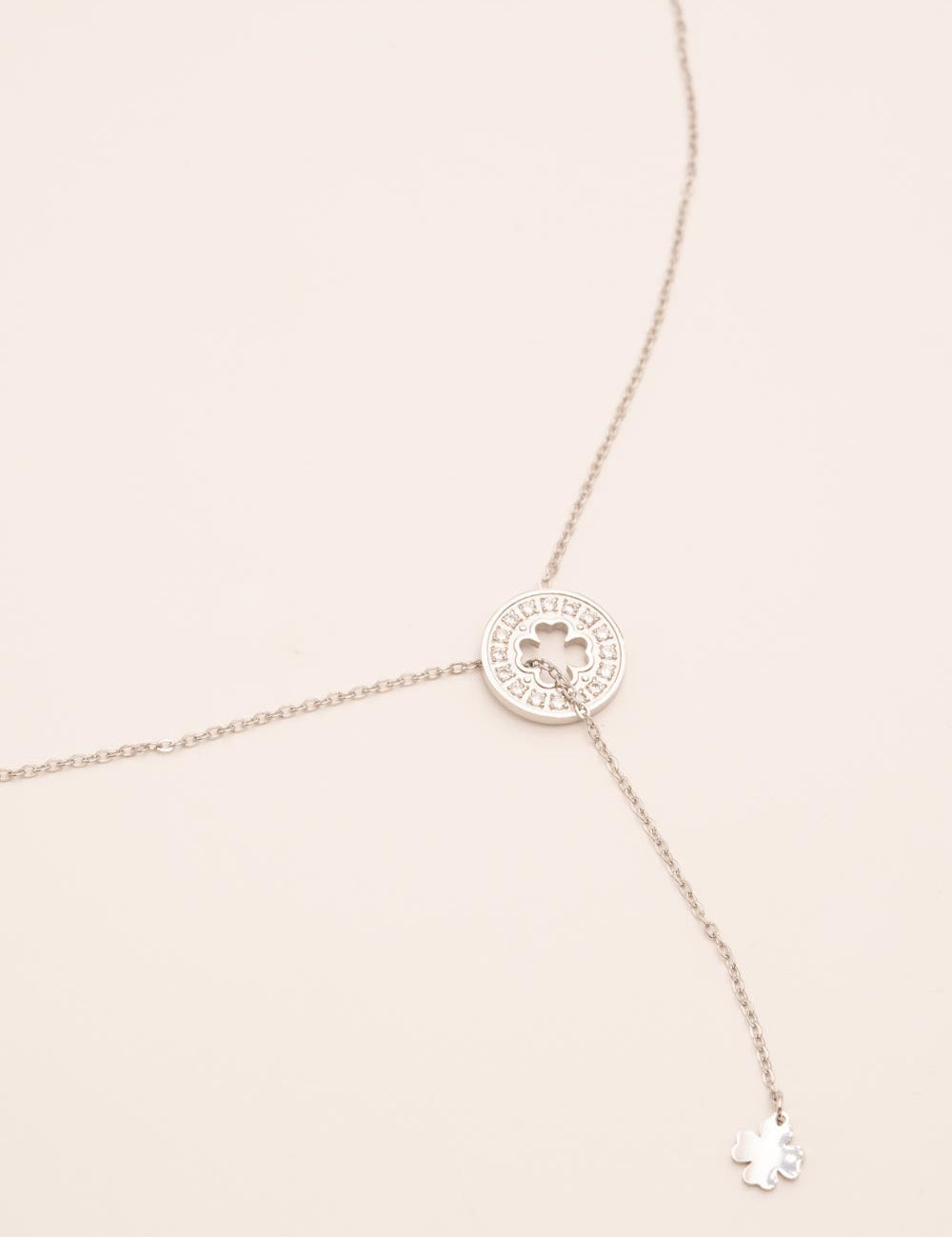 Collier Bohm Paris - Isabelline Trèfle Collier Bohm Paris Argenté 